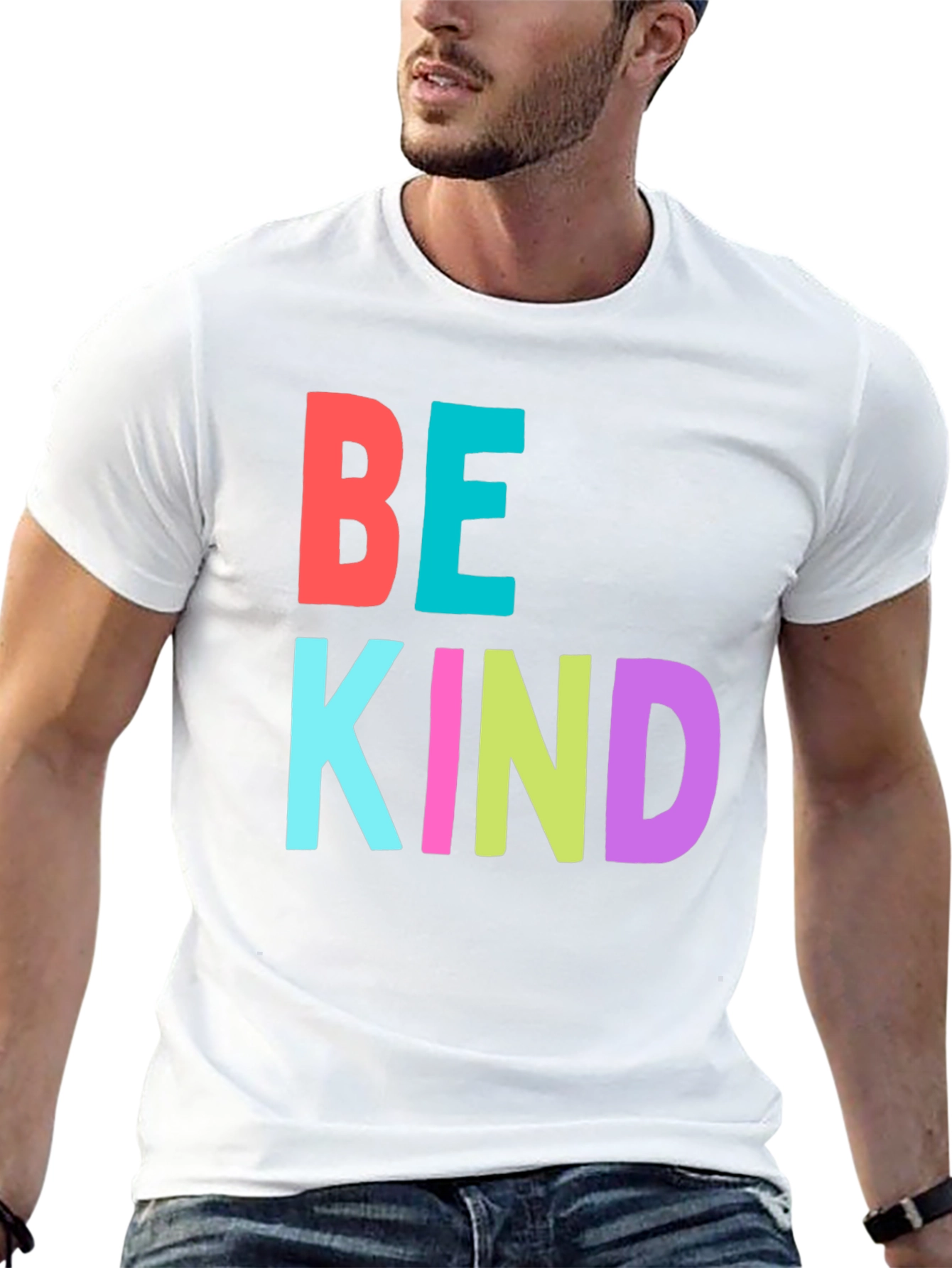 Be Kind Graphic Tee - Positive Message T-Shirt