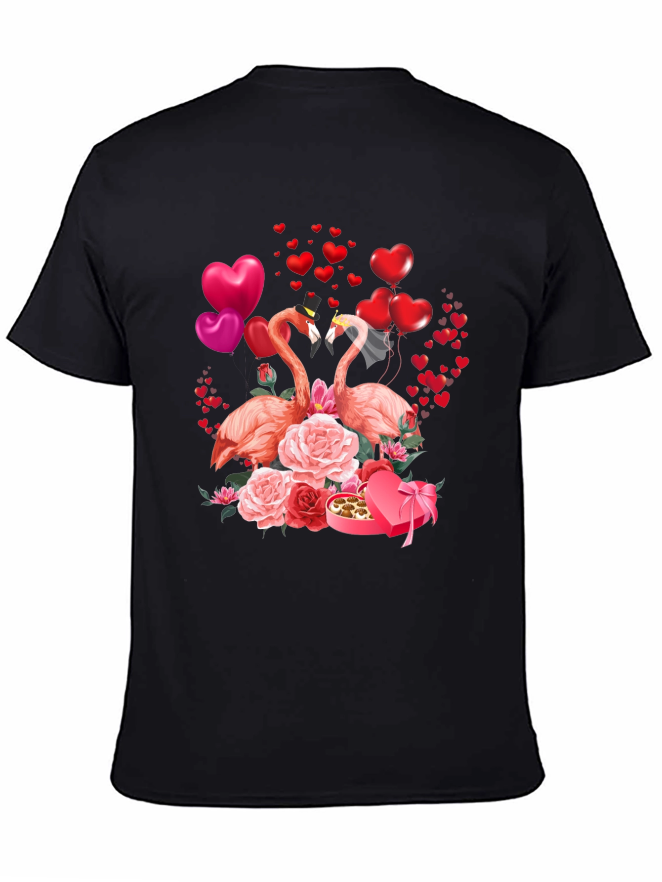 Flamingo Valentines Day T-Shirt