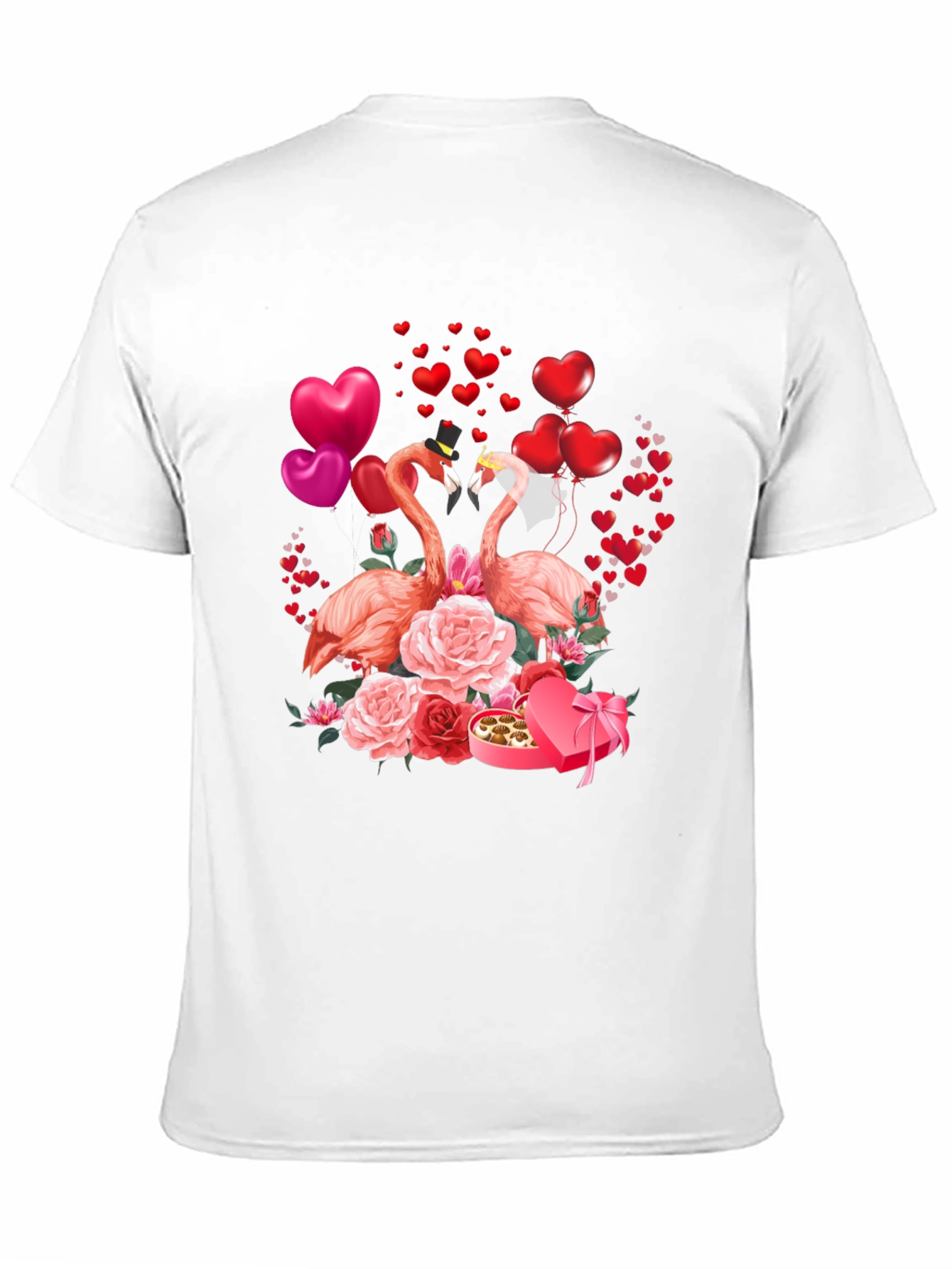 Flamingo Valentines Day T-Shirt