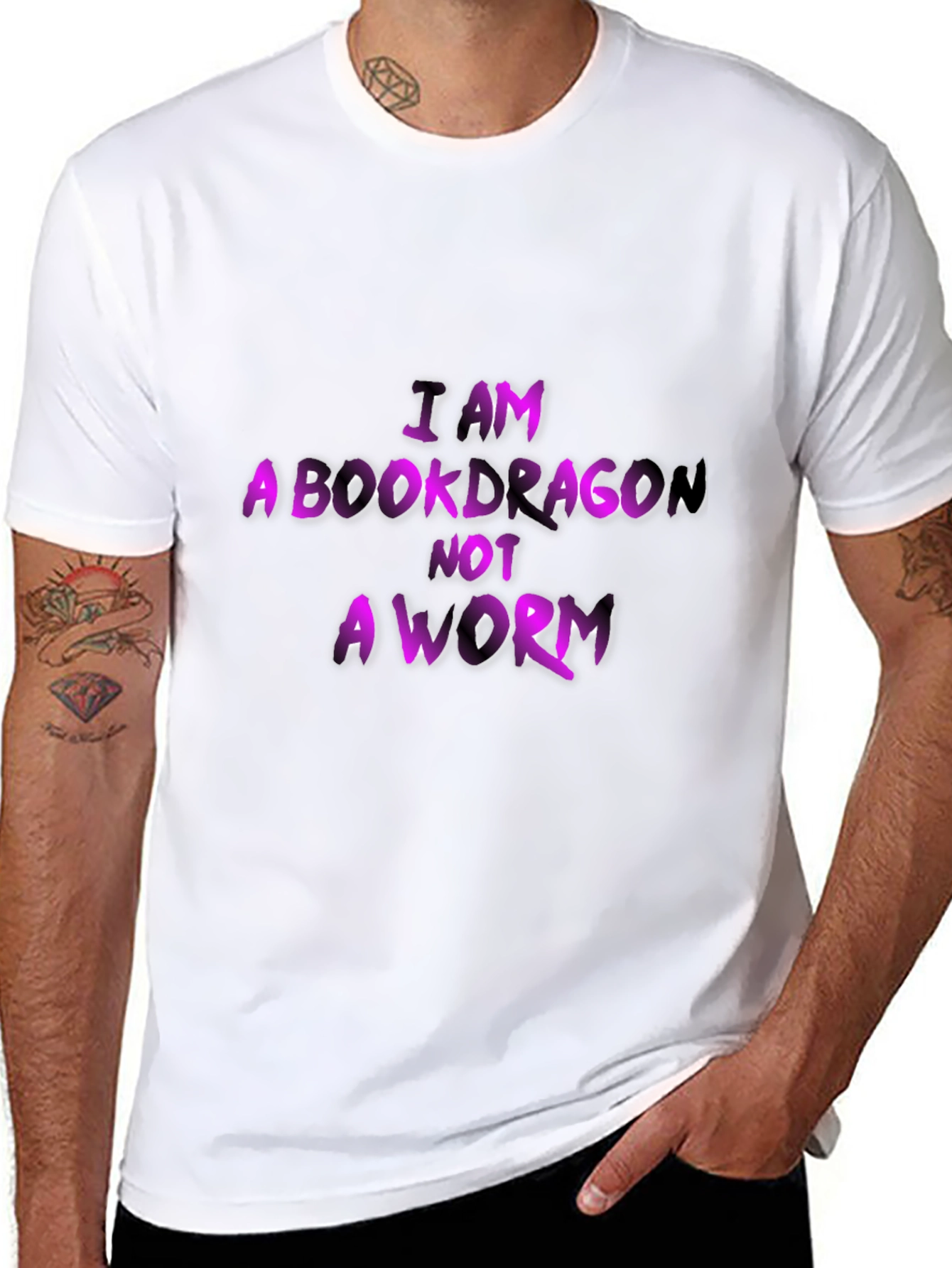 I Am a Bookdragon Graphic Tee