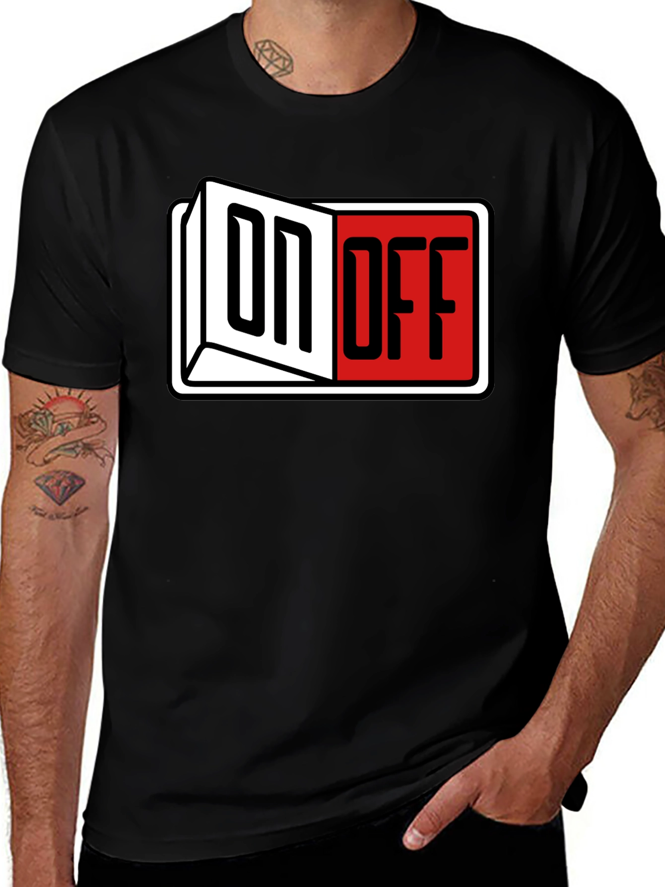 On Off Graphic T-Shirt