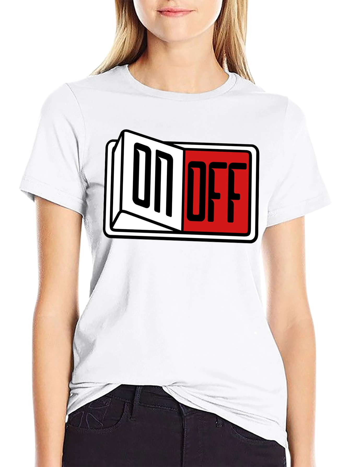 On Off Graphic T-Shirt