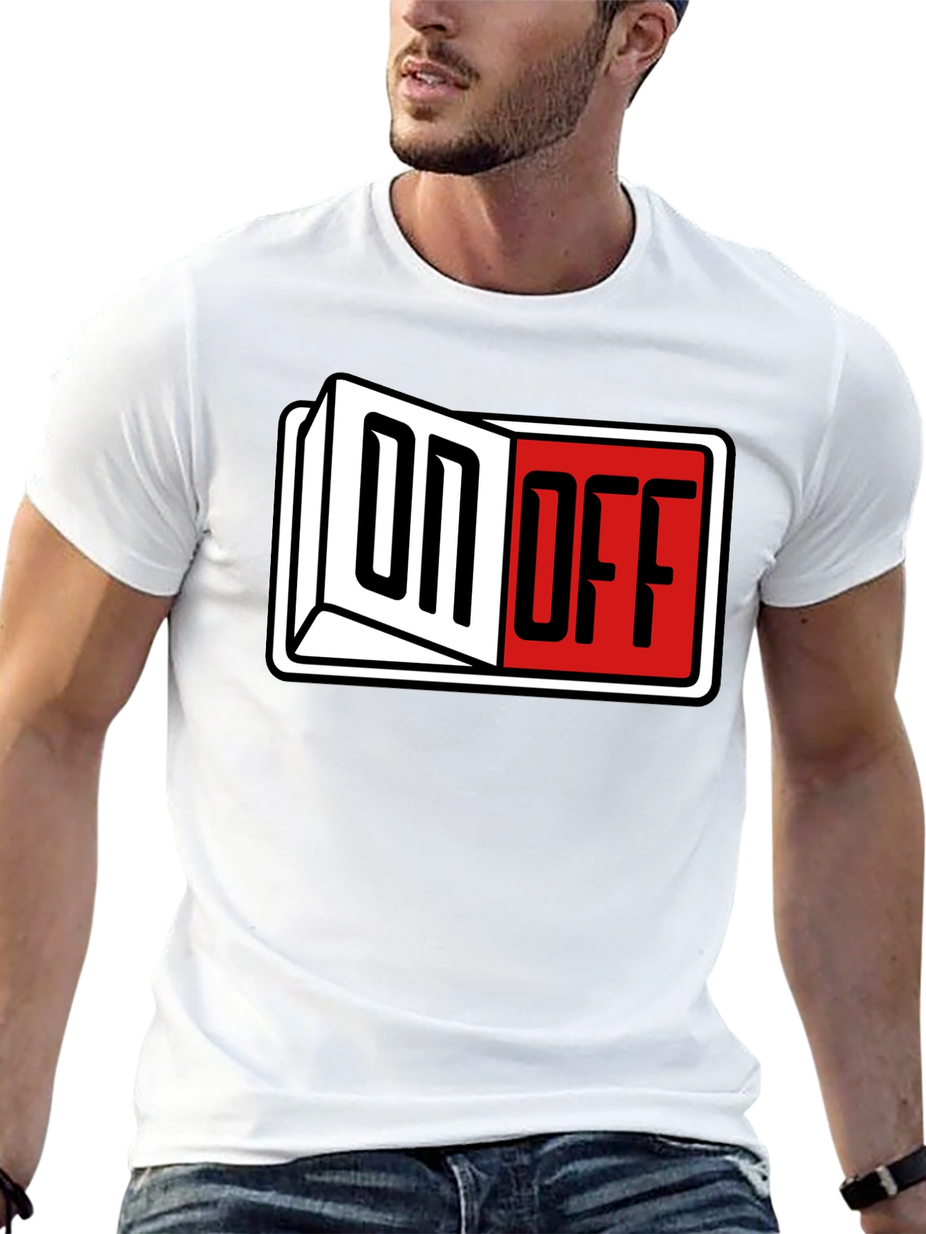 On Off Graphic T-Shirt