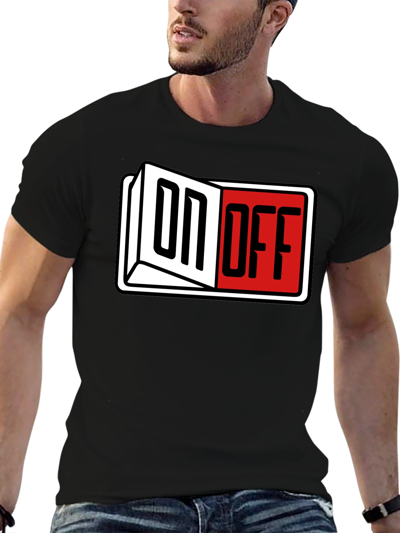 On Off Graphic T-Shirt