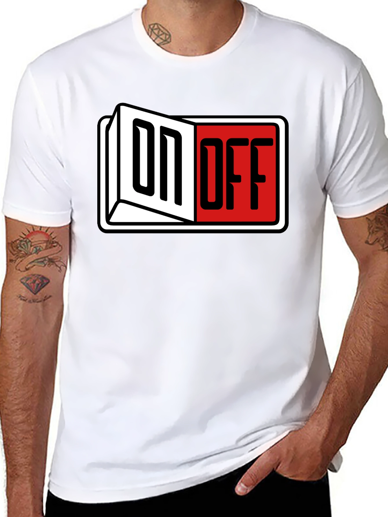 On Off Graphic T-Shirt