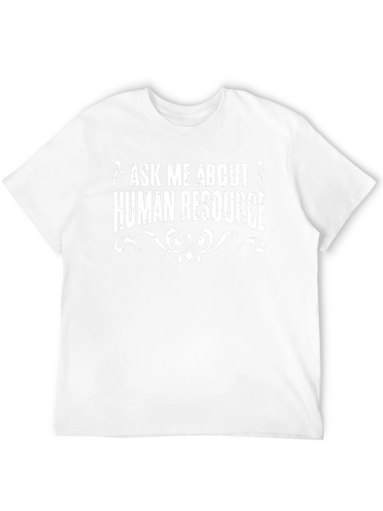 Ask Me About Human Resources Black T-Shirt