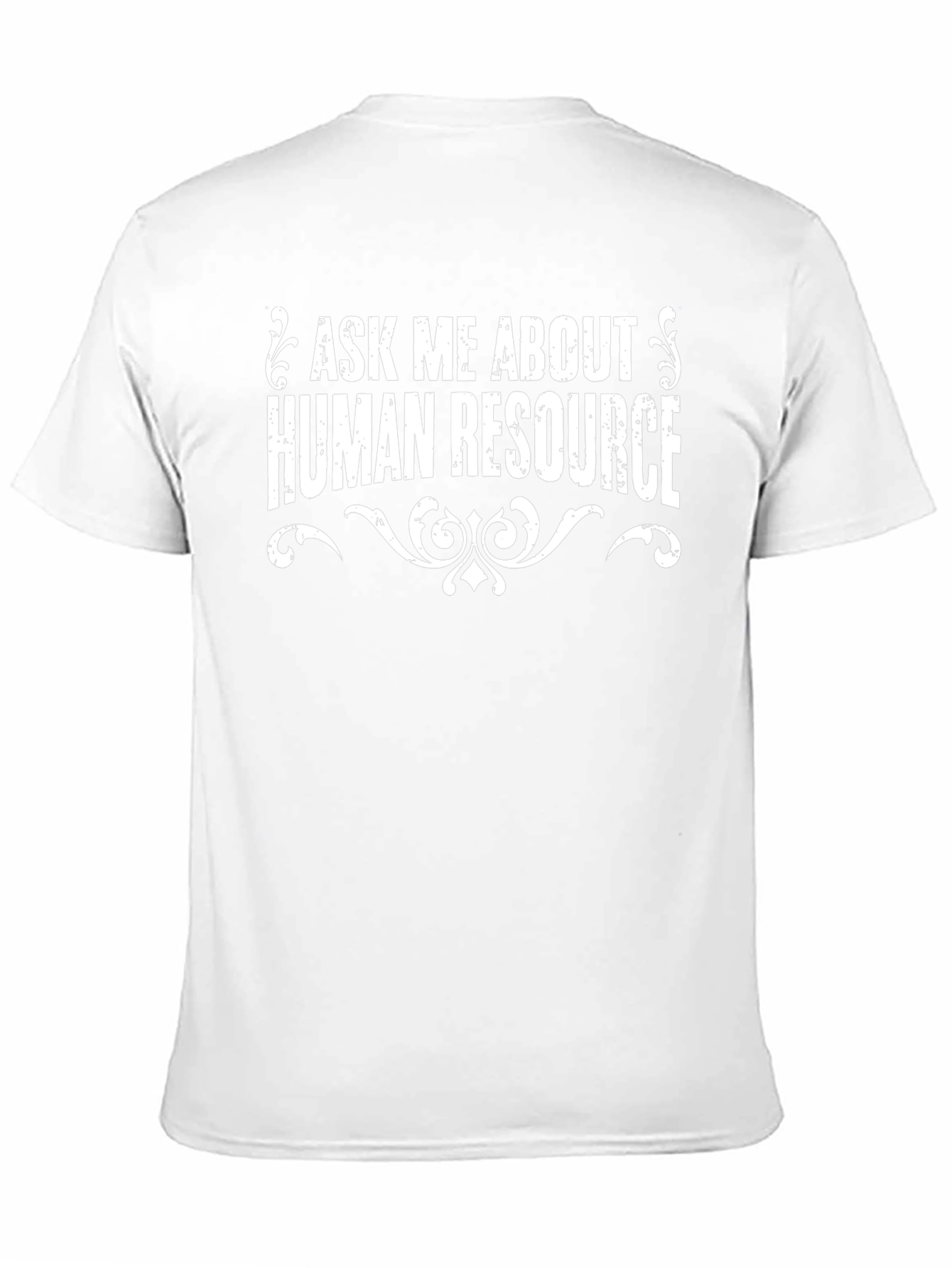 Ask Me About Human Resources Black T-Shirt