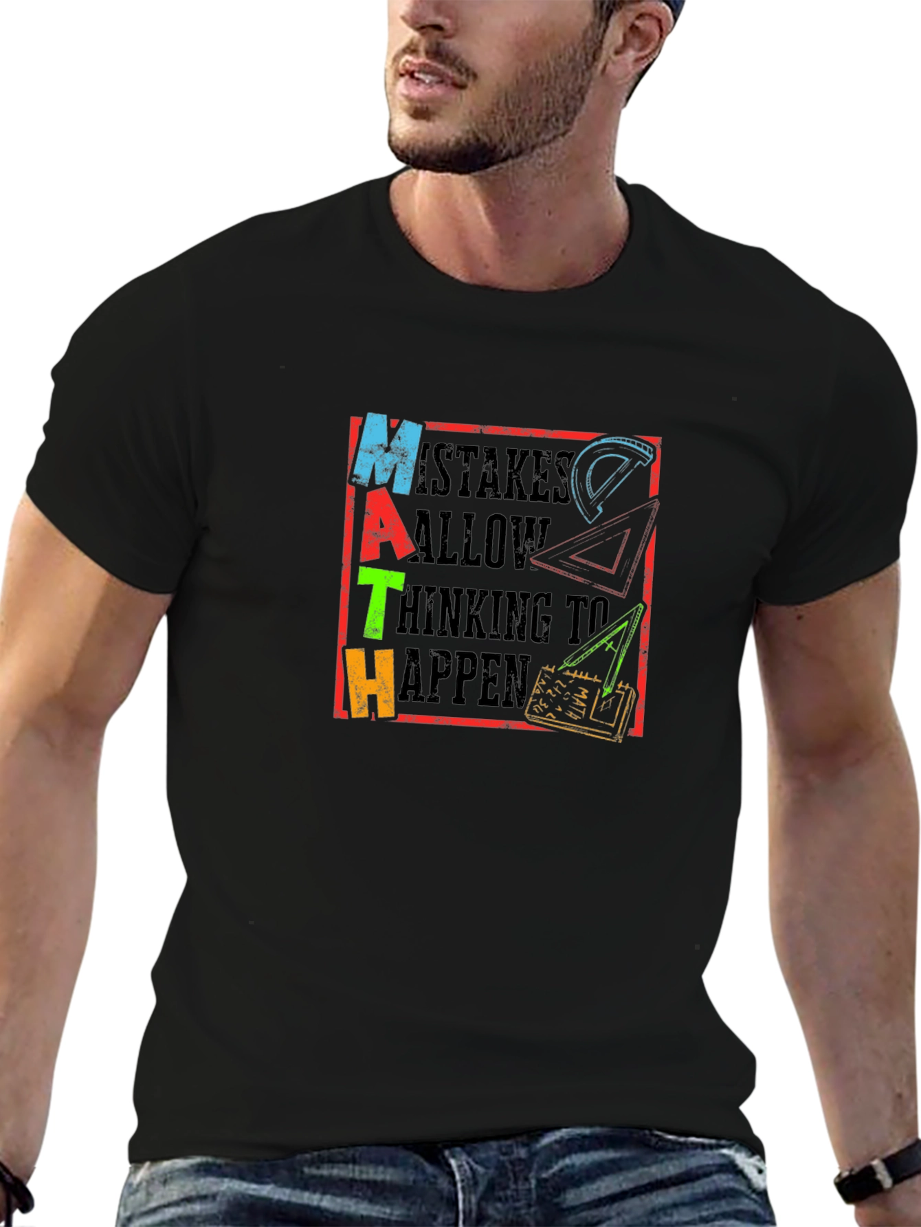 Math Mistakes Allow Thinking to Happen T-Shirt