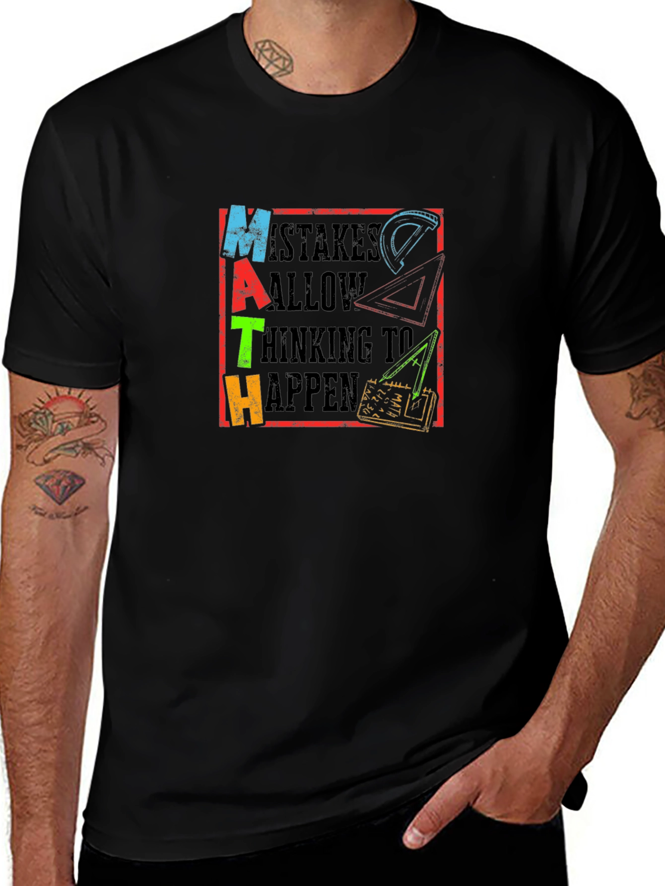 Math Mistakes Allow Thinking to Happen T-Shirt