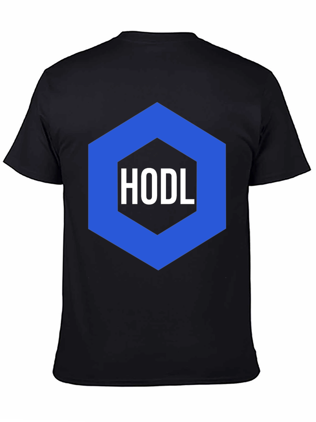 HODL Crypto T-Shirt - Black Cotton Graphic Tee