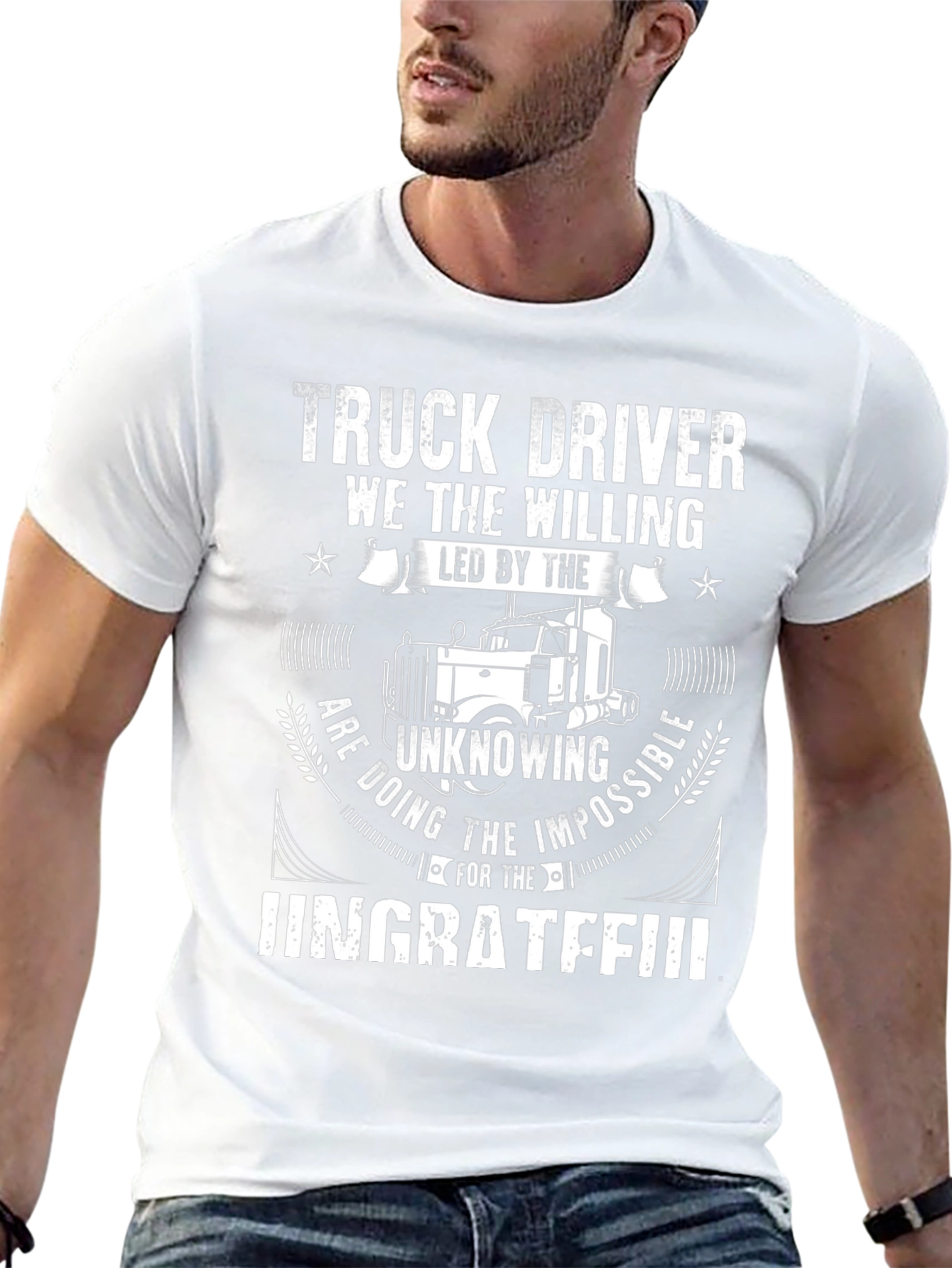 Truck Driver Graphic Tee - Ungrateful