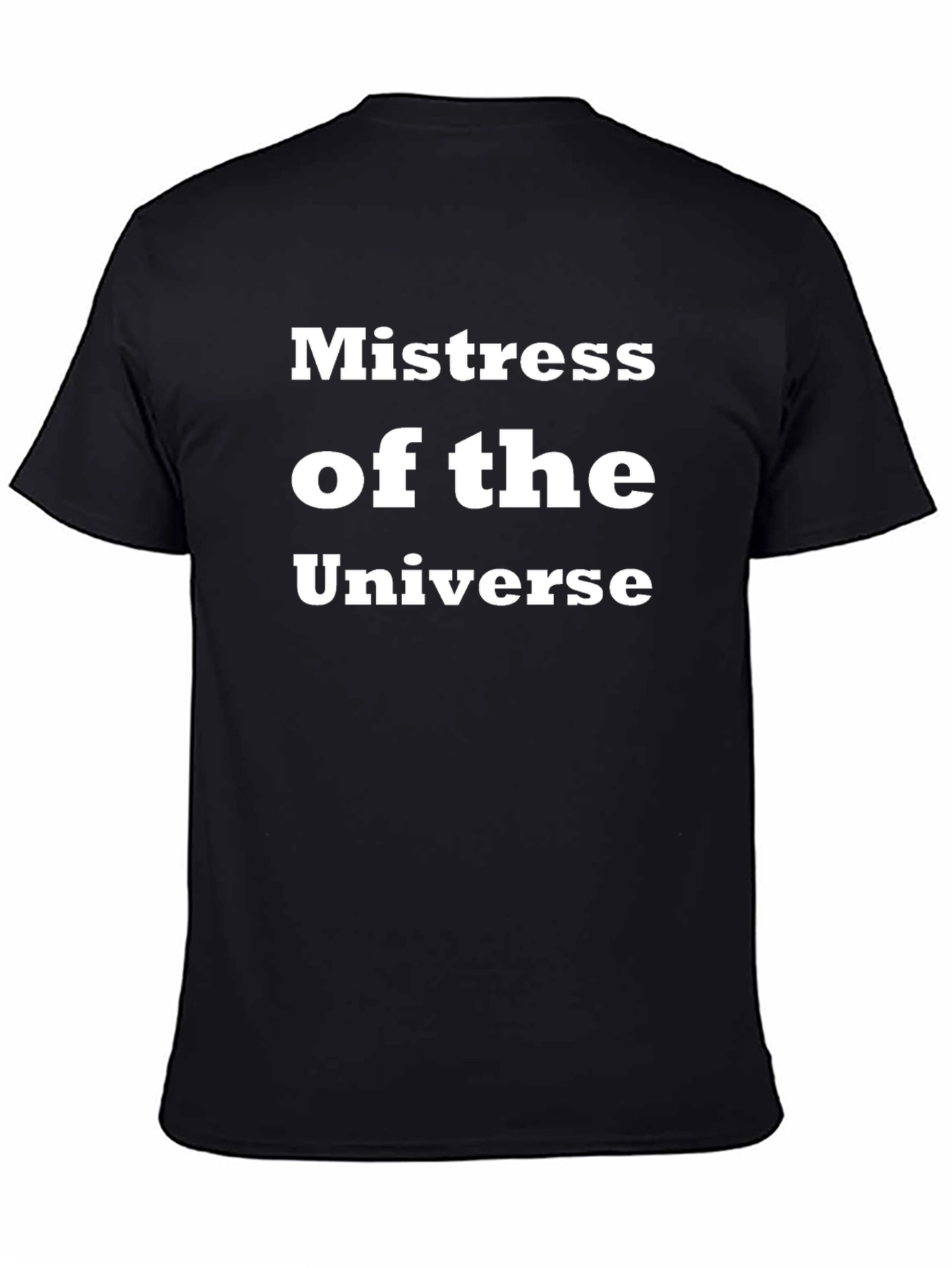 Mistress of the Universe Black T-Shirt