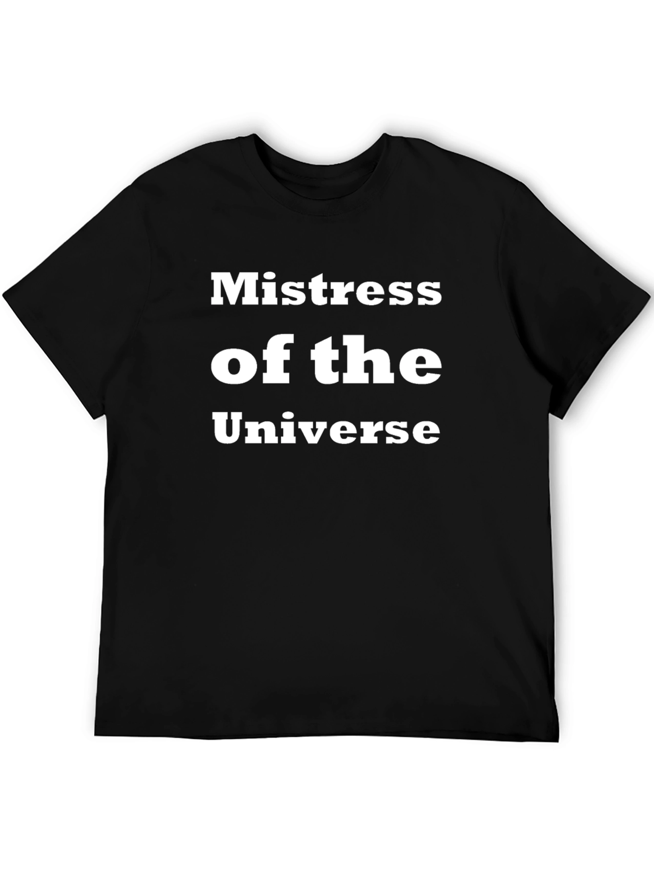 Mistress of the Universe Black T-Shirt