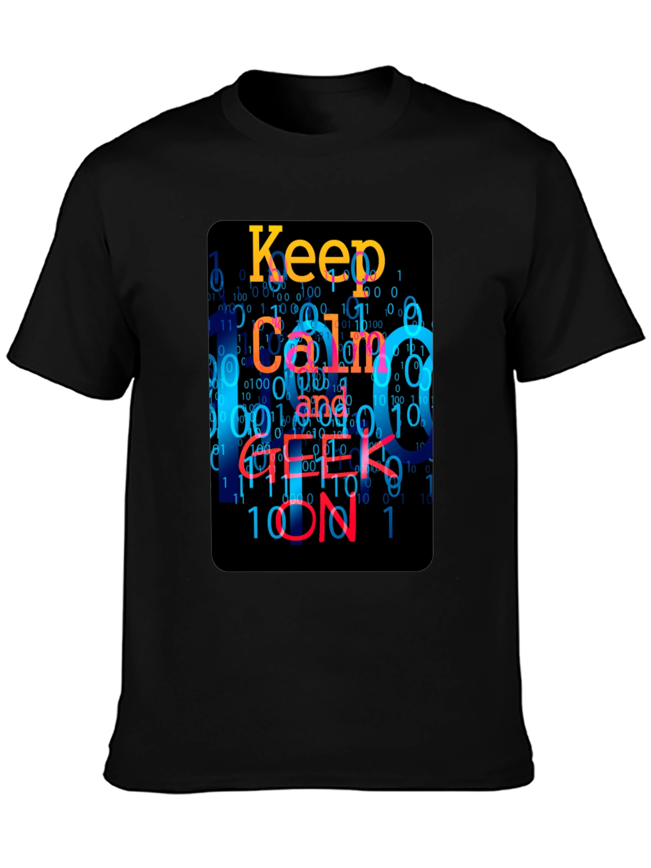 Keep Calm and Geek On T-Shirt