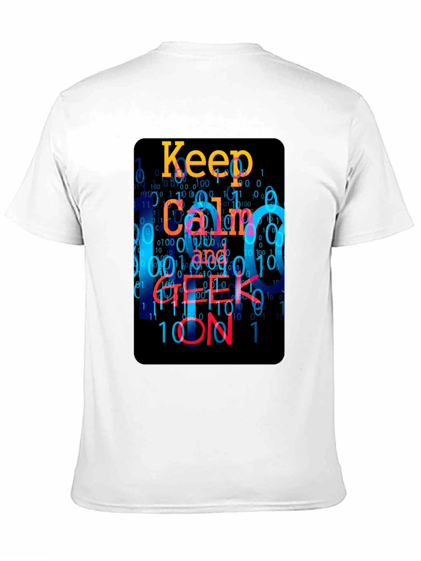 Keep Calm and Geek On T-Shirt