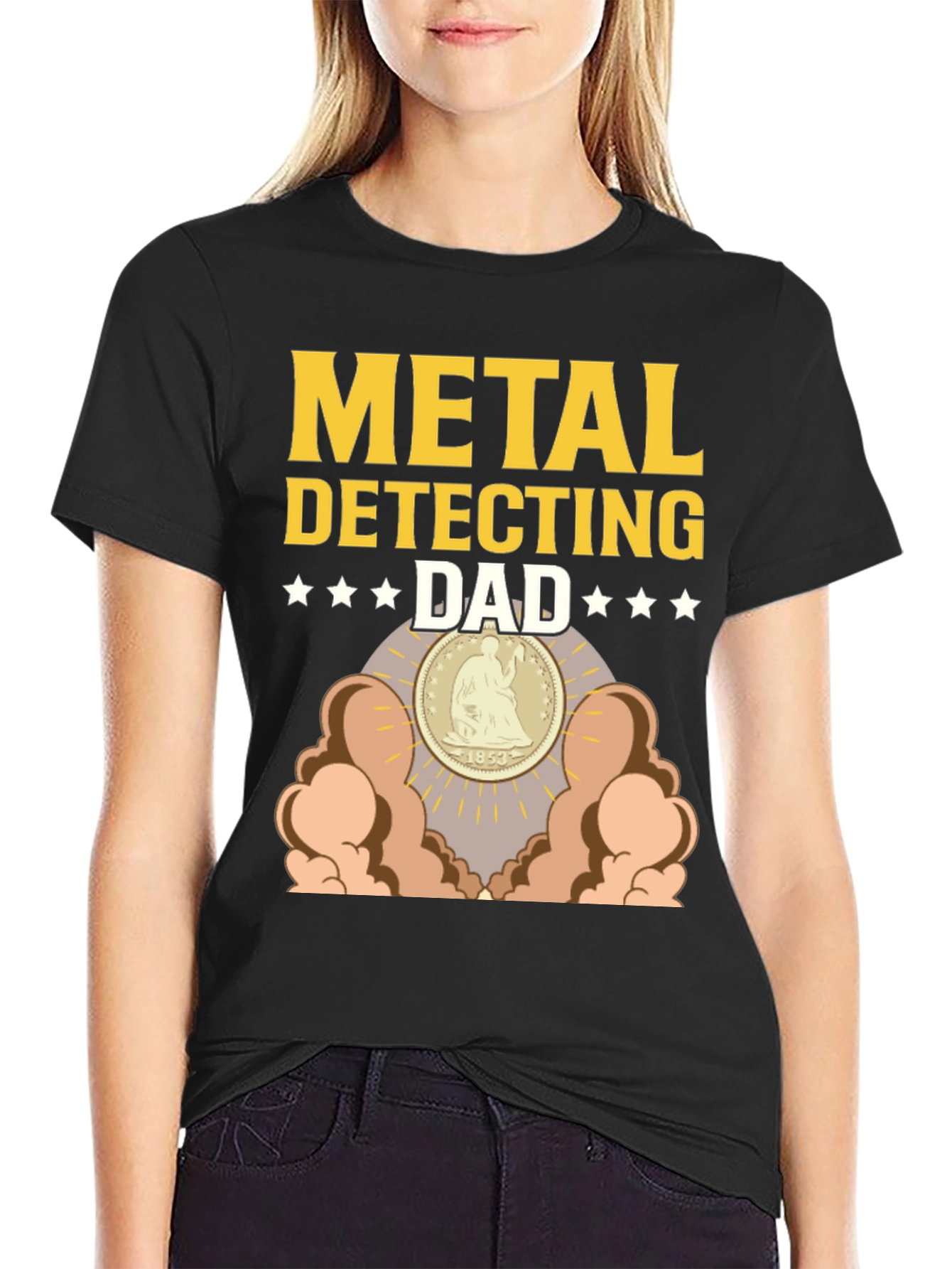 Metal Detecting Dad T-Shirt