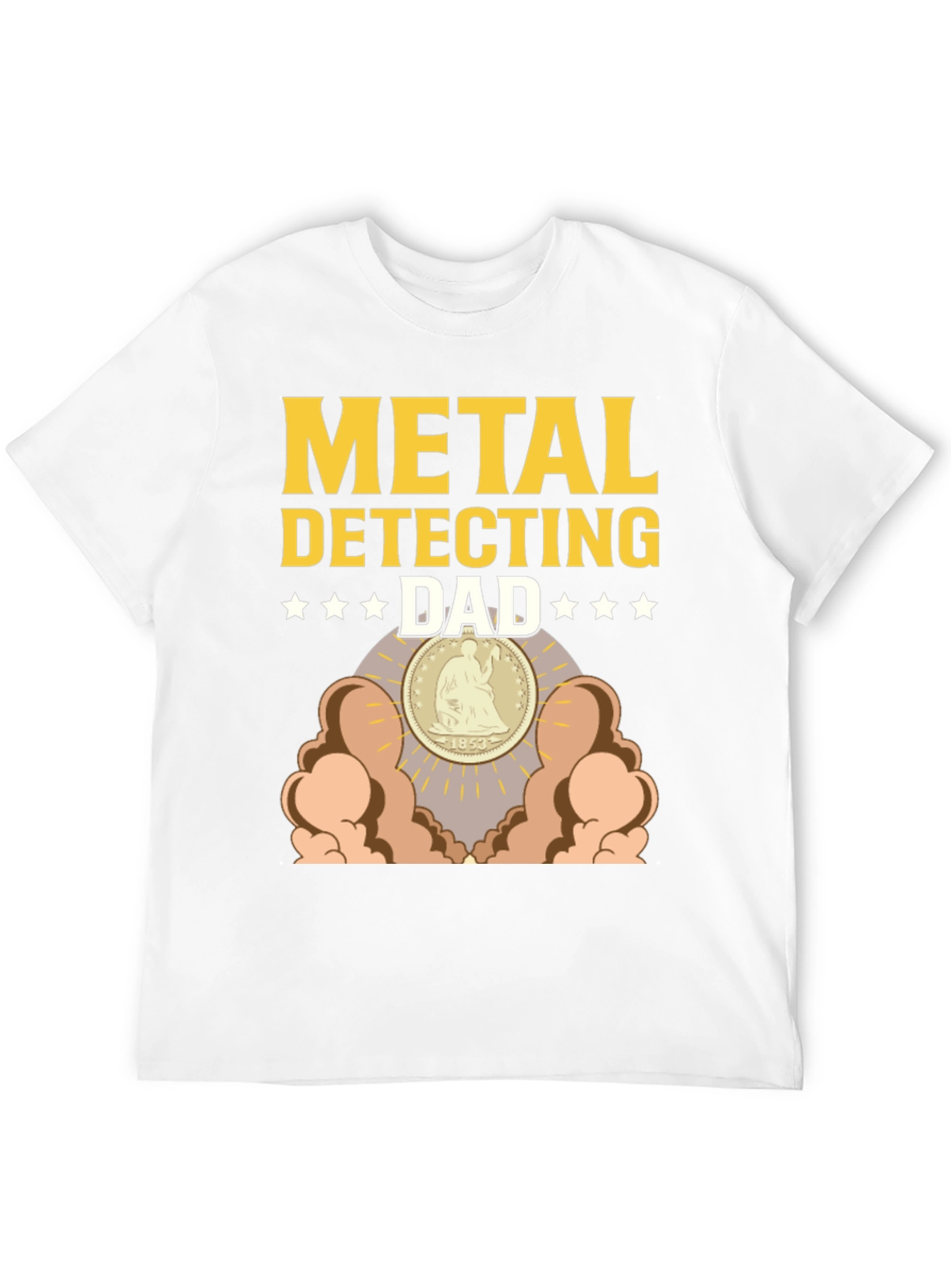 Metal Detecting Dad T-Shirt