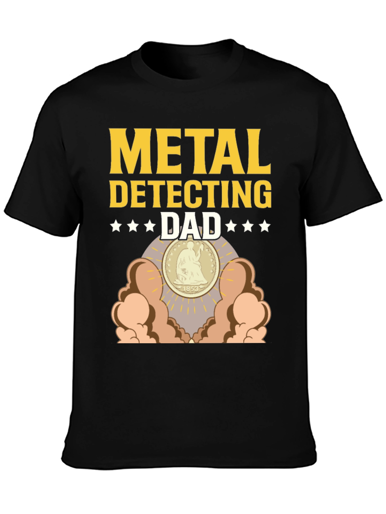 Metal Detecting Dad T-Shirt