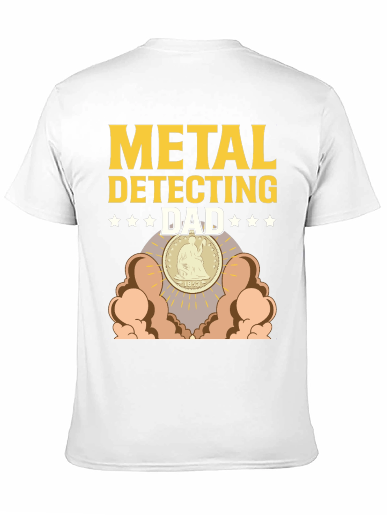 Metal Detecting Dad T-Shirt
