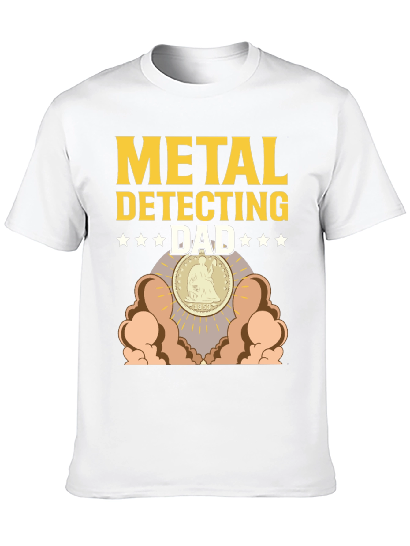 Metal Detecting Dad T-Shirt