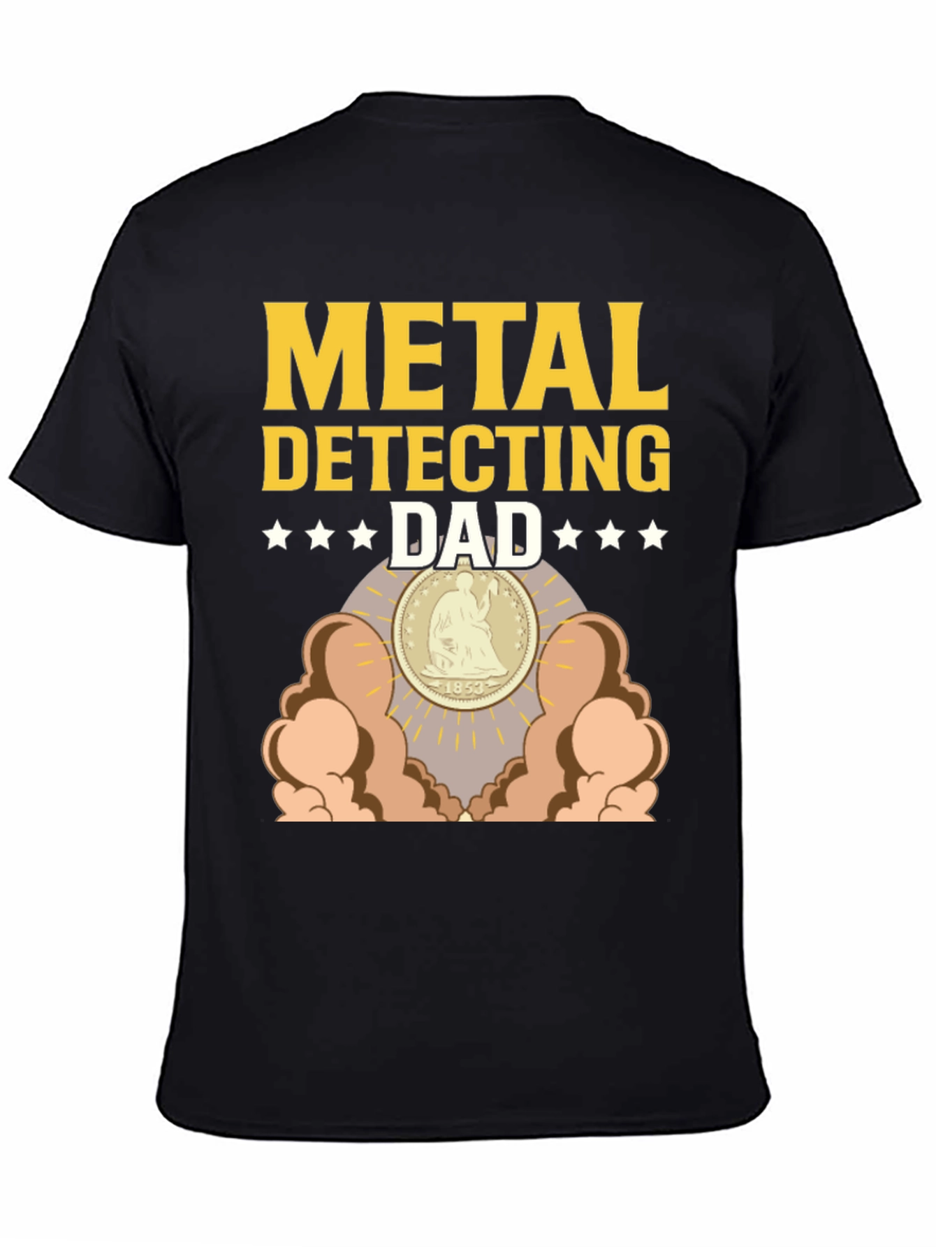 Metal Detecting Dad T-Shirt