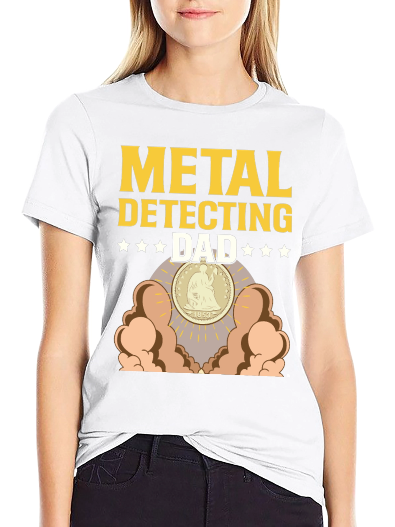 Metal Detecting Dad T-Shirt