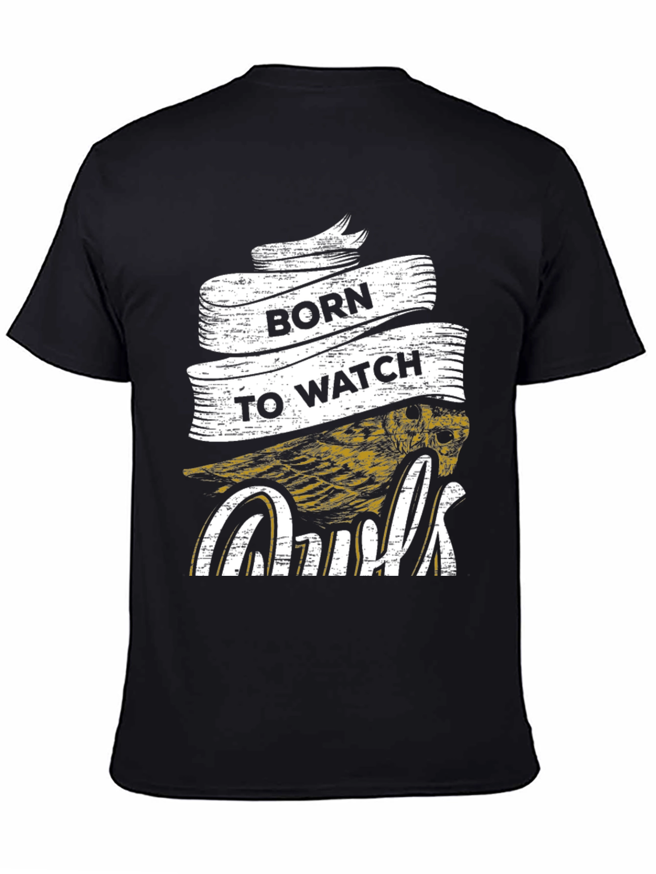 Born to Watch Owls Graphic T-Shirt