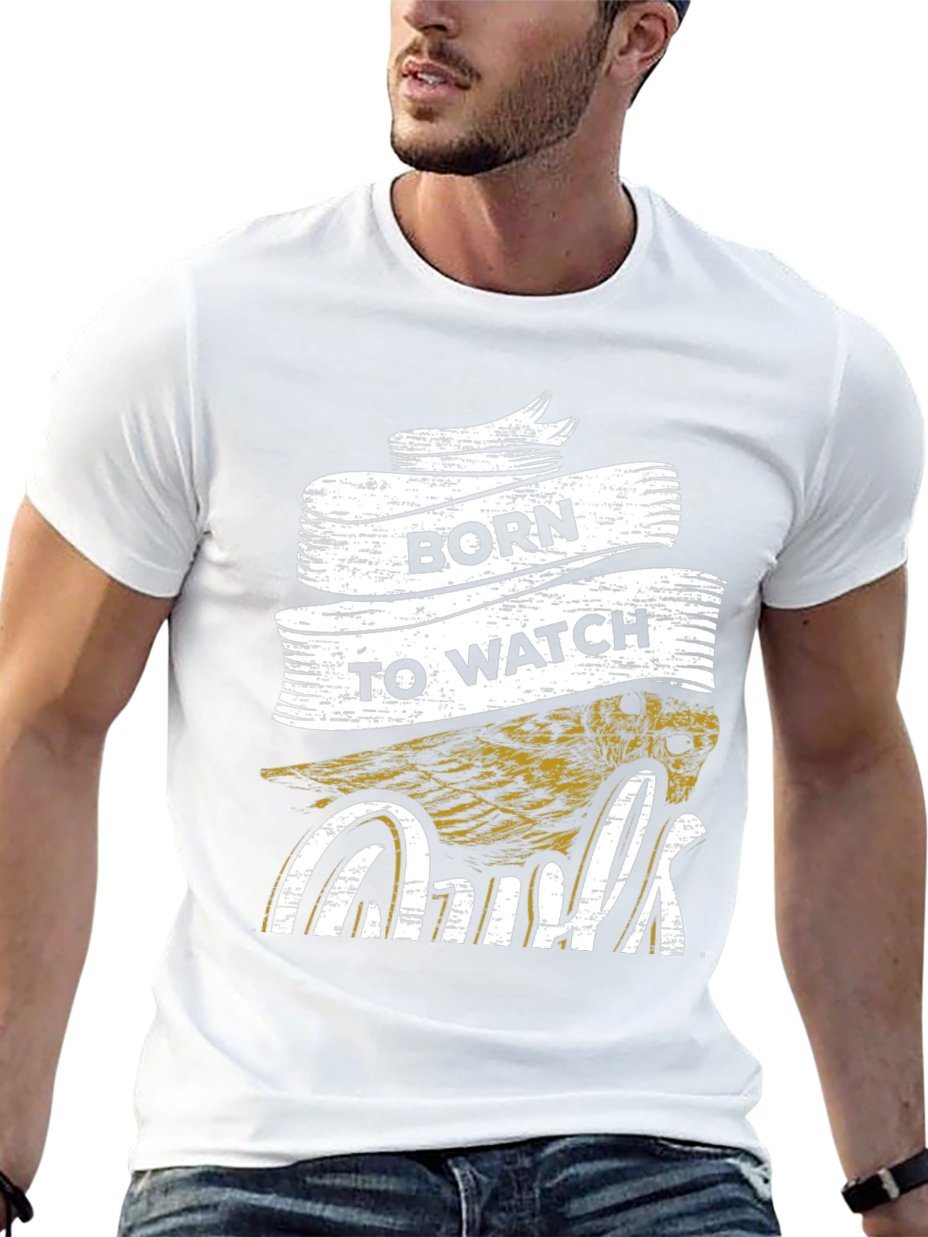 Born to Watch Owls Graphic T-Shirt