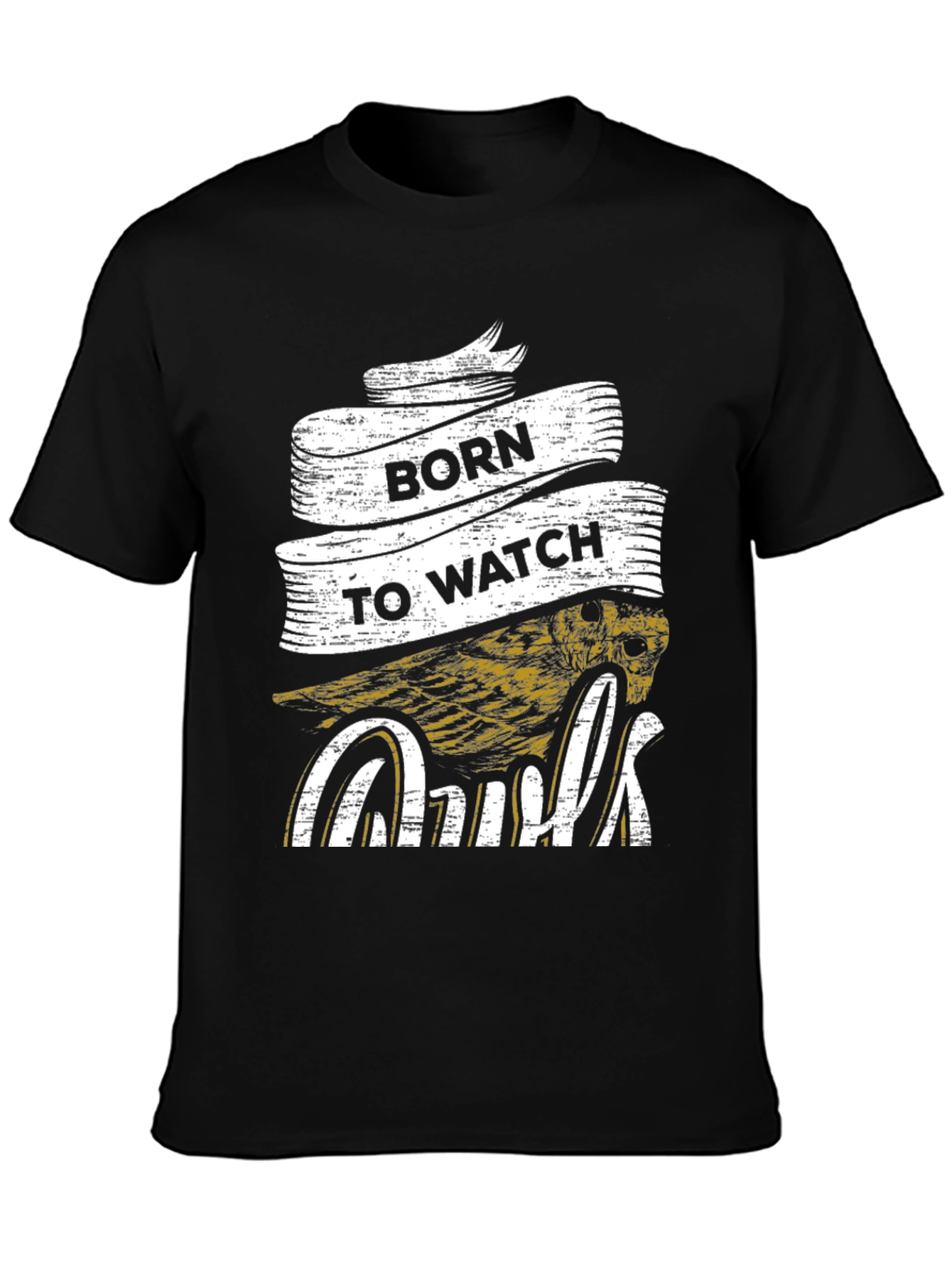 Born to Watch Owls Graphic T-Shirt