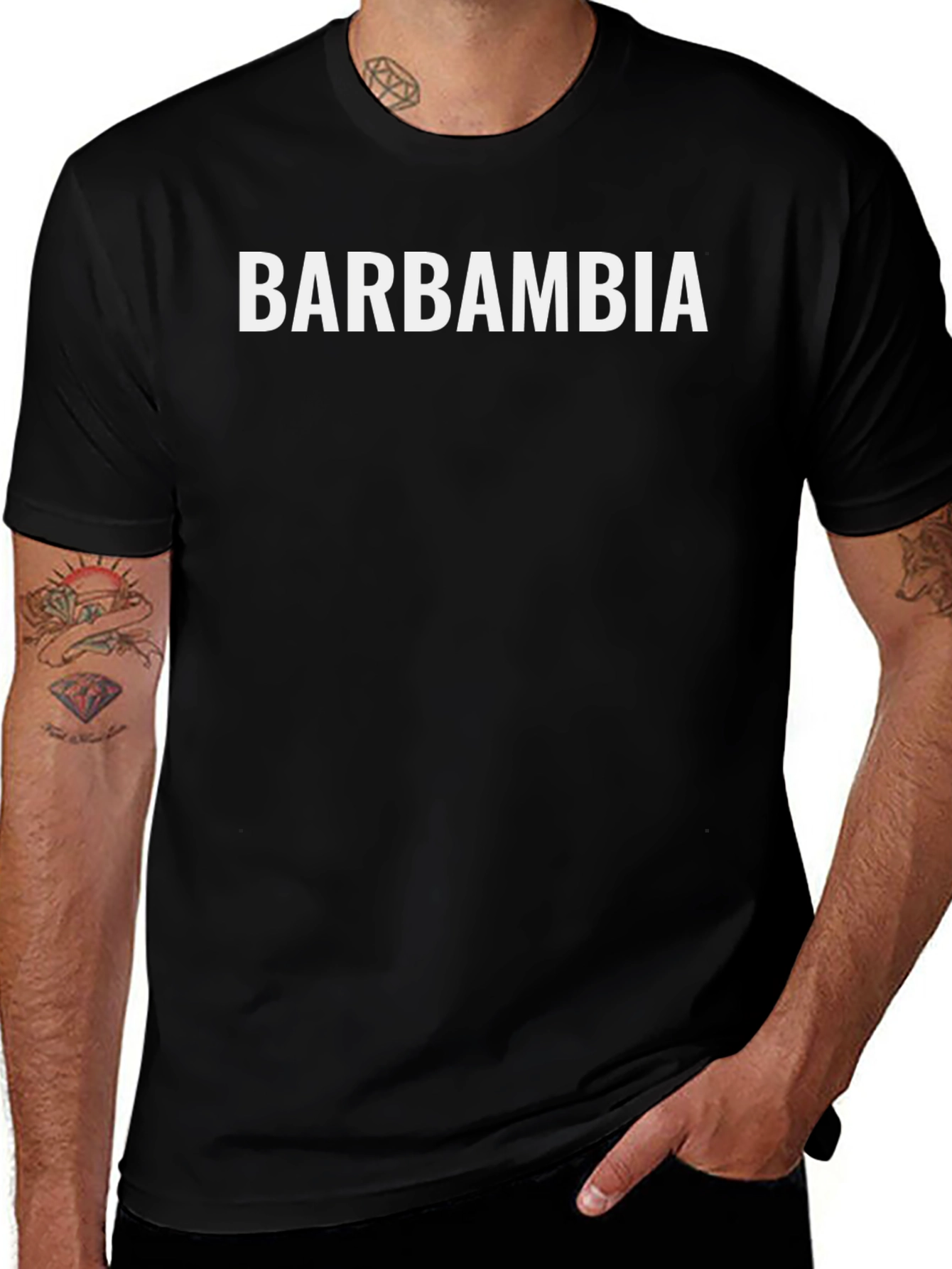 BARBAMBIA Graphic Tee - Classic Black T-Shirt
