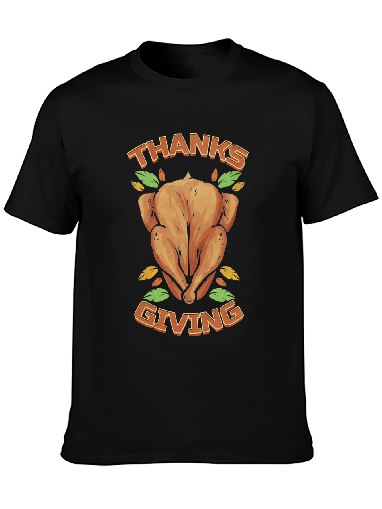 Thanksgiving Turkey Graphic T-Shirt