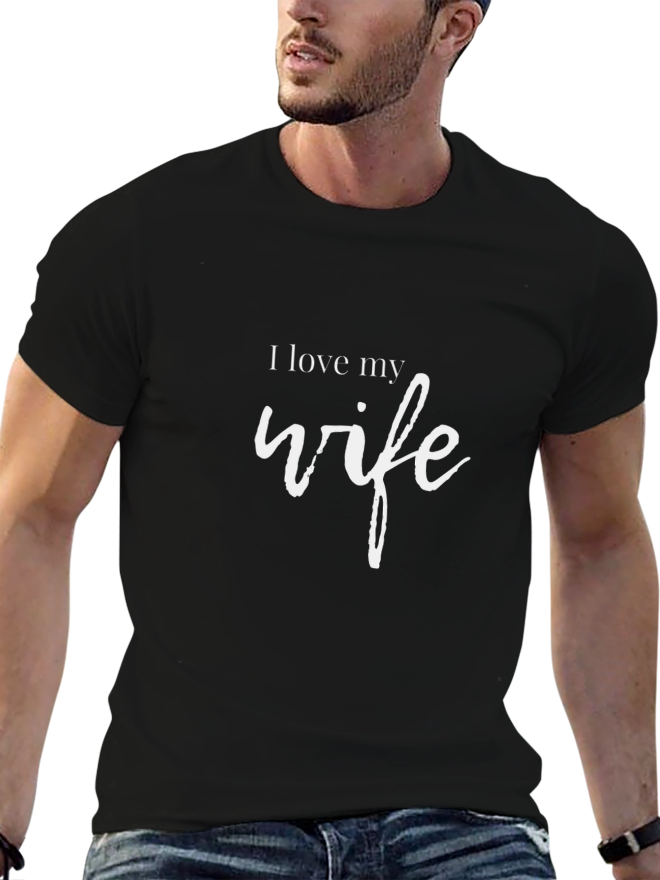 I Love My Wife Graphic Tee
