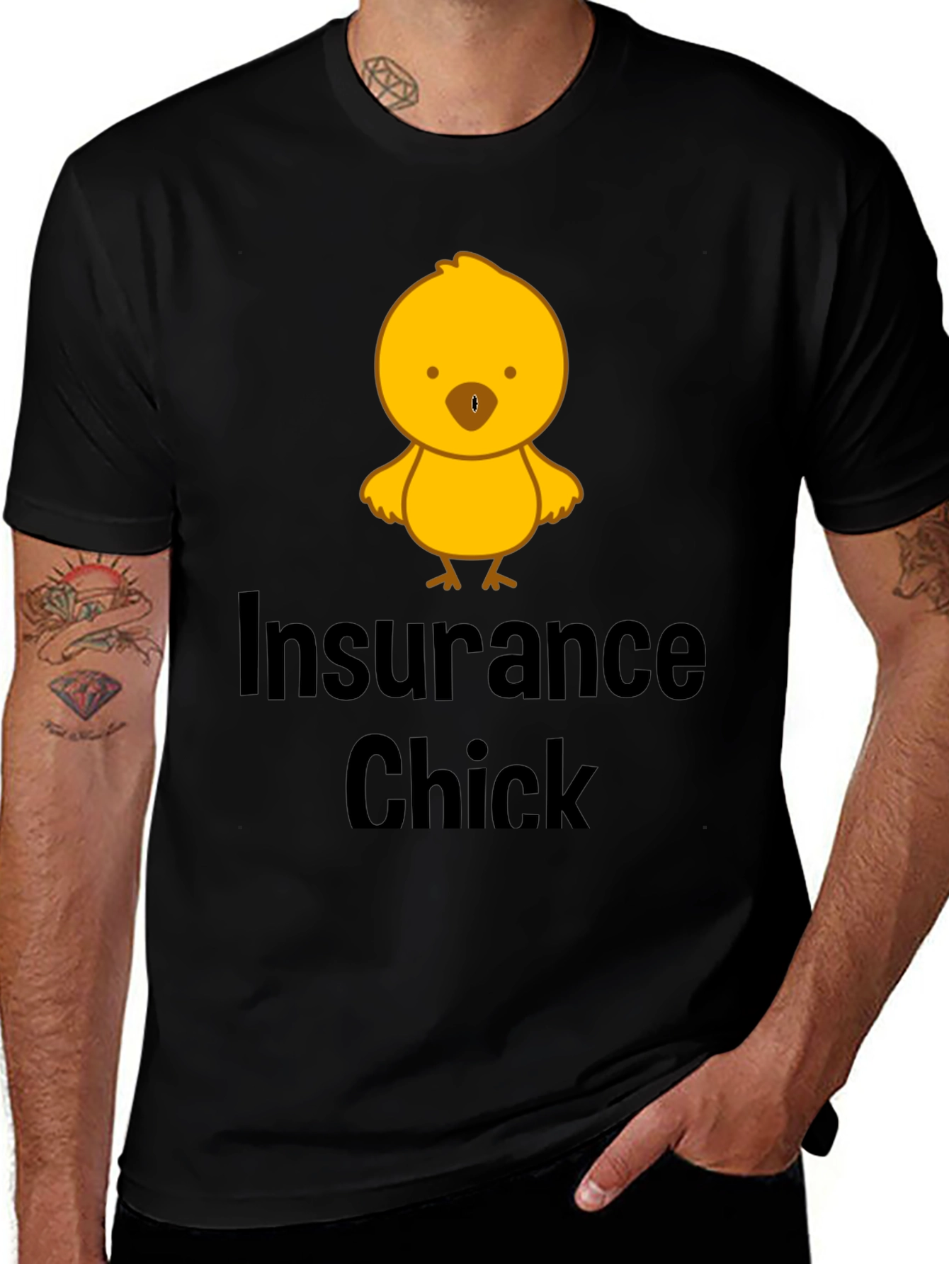 Insurance Chick T-Shirt - Funny & Unique Design