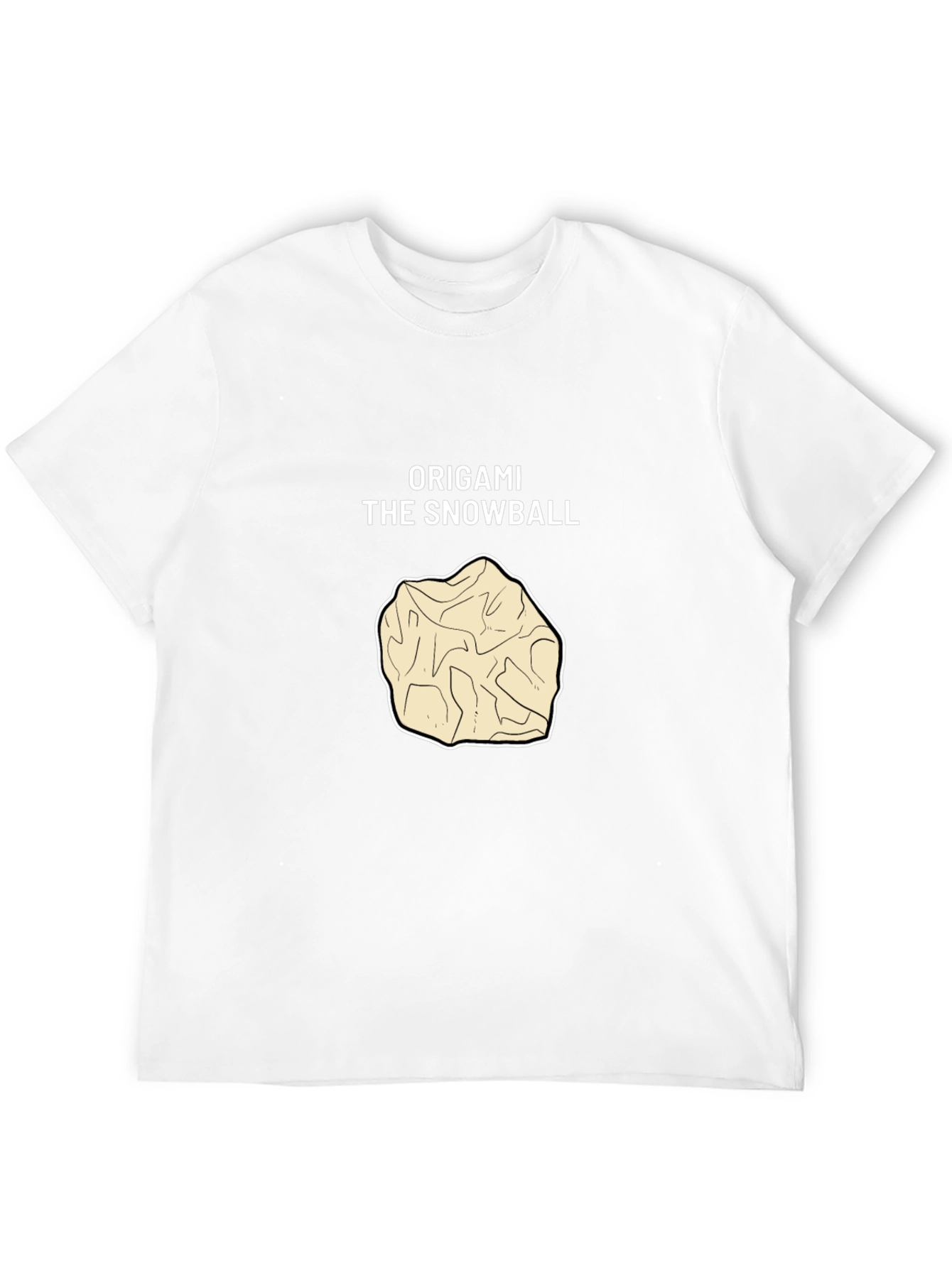 Origami Snowball Graphic Tee