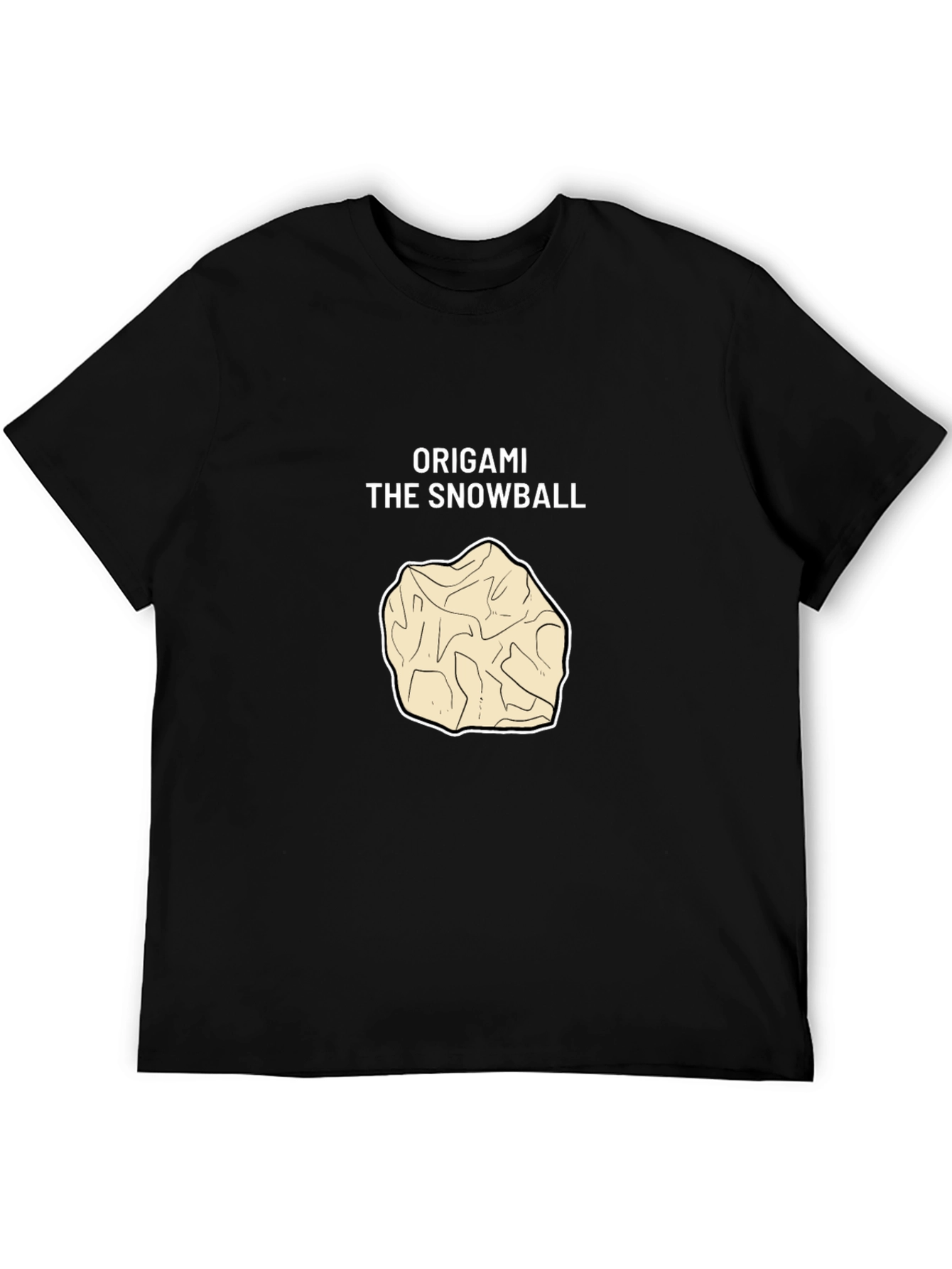 Origami Snowball Graphic Tee