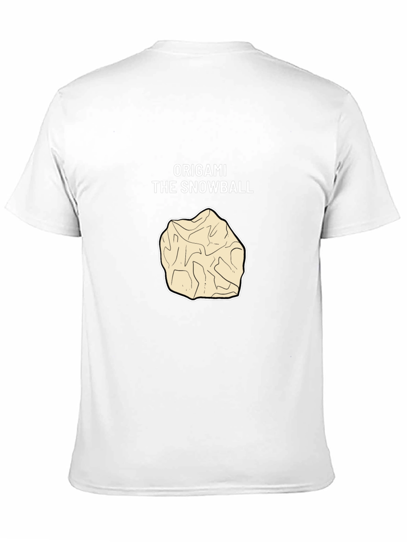 Origami Snowball Graphic Tee