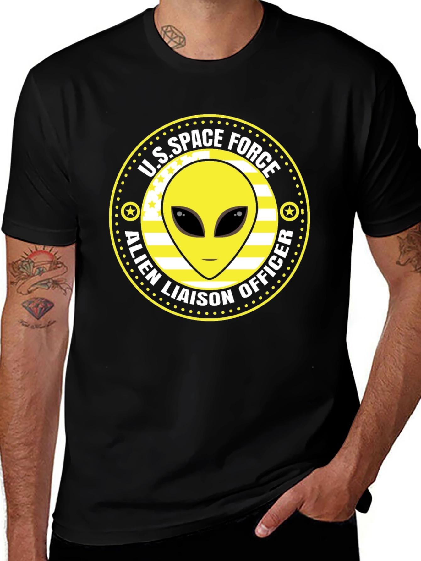 U.S. Space Force Alien Liaison Officer T-Shirt