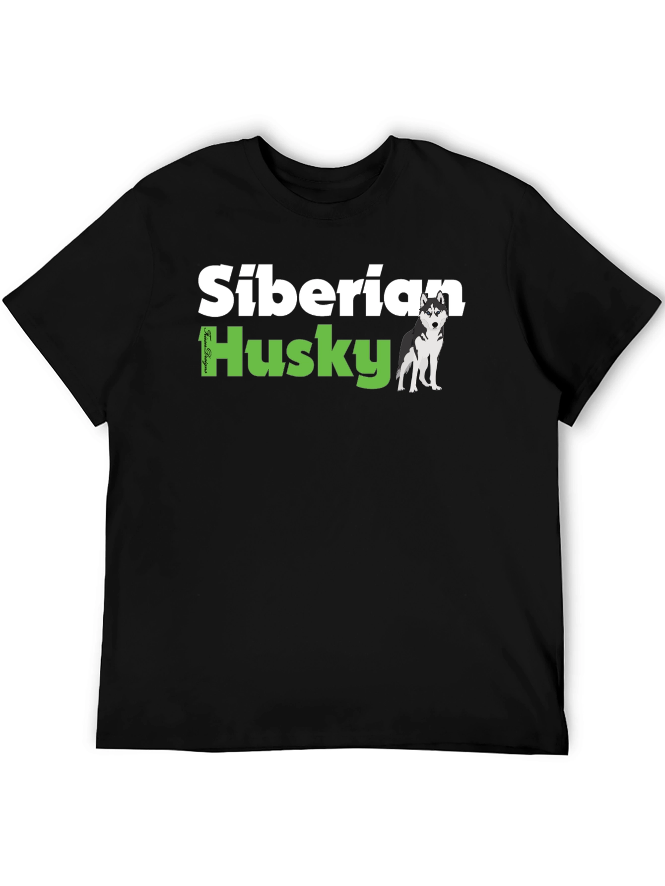 Siberian Husky Graphic Tee - Dog Lover T-Shirt