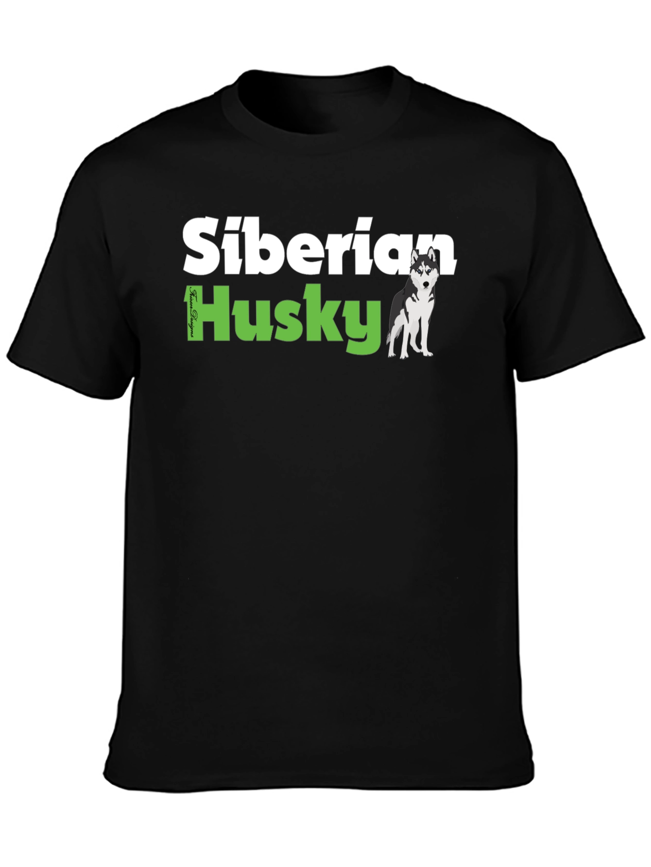 Siberian Husky Graphic Tee - Dog Lover T-Shirt