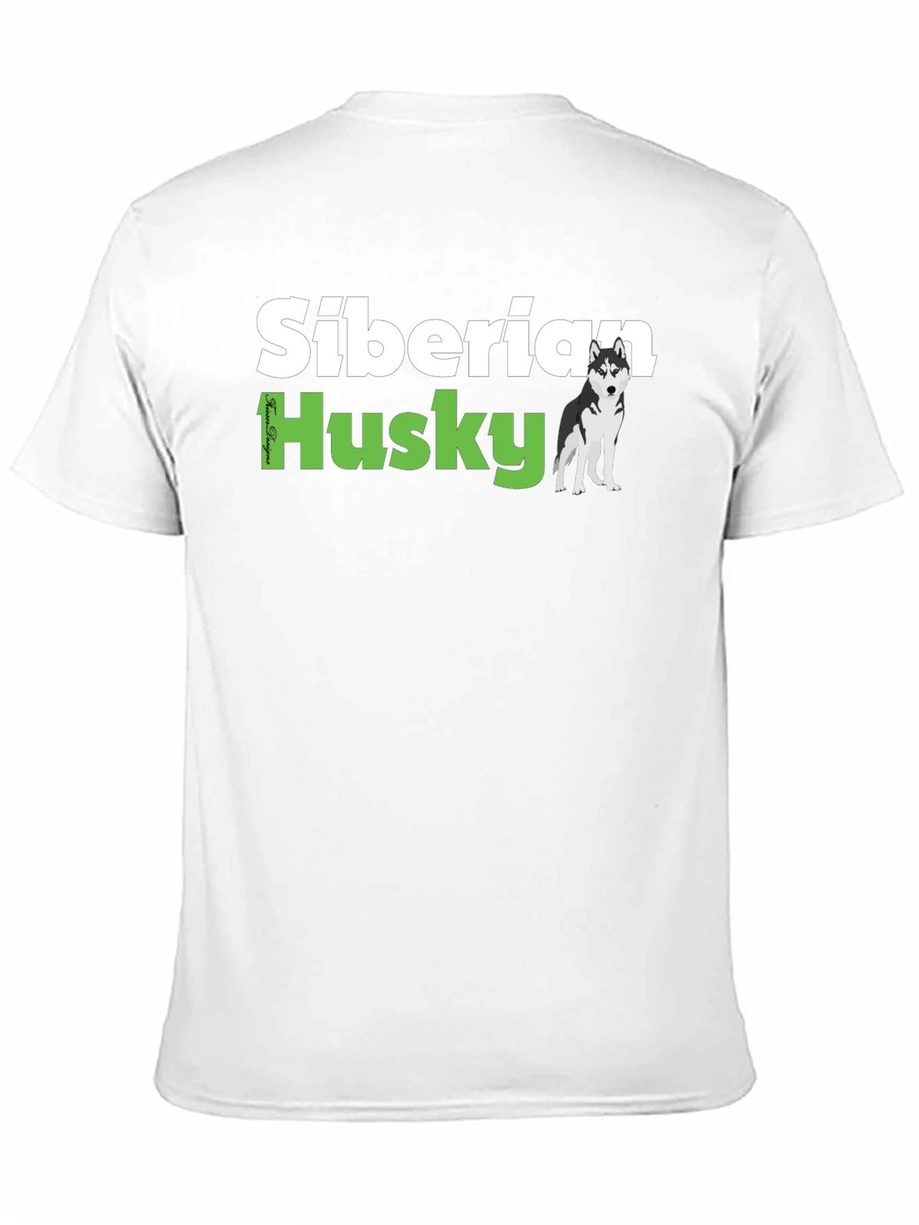 Siberian Husky Graphic Tee - Dog Lover T-Shirt