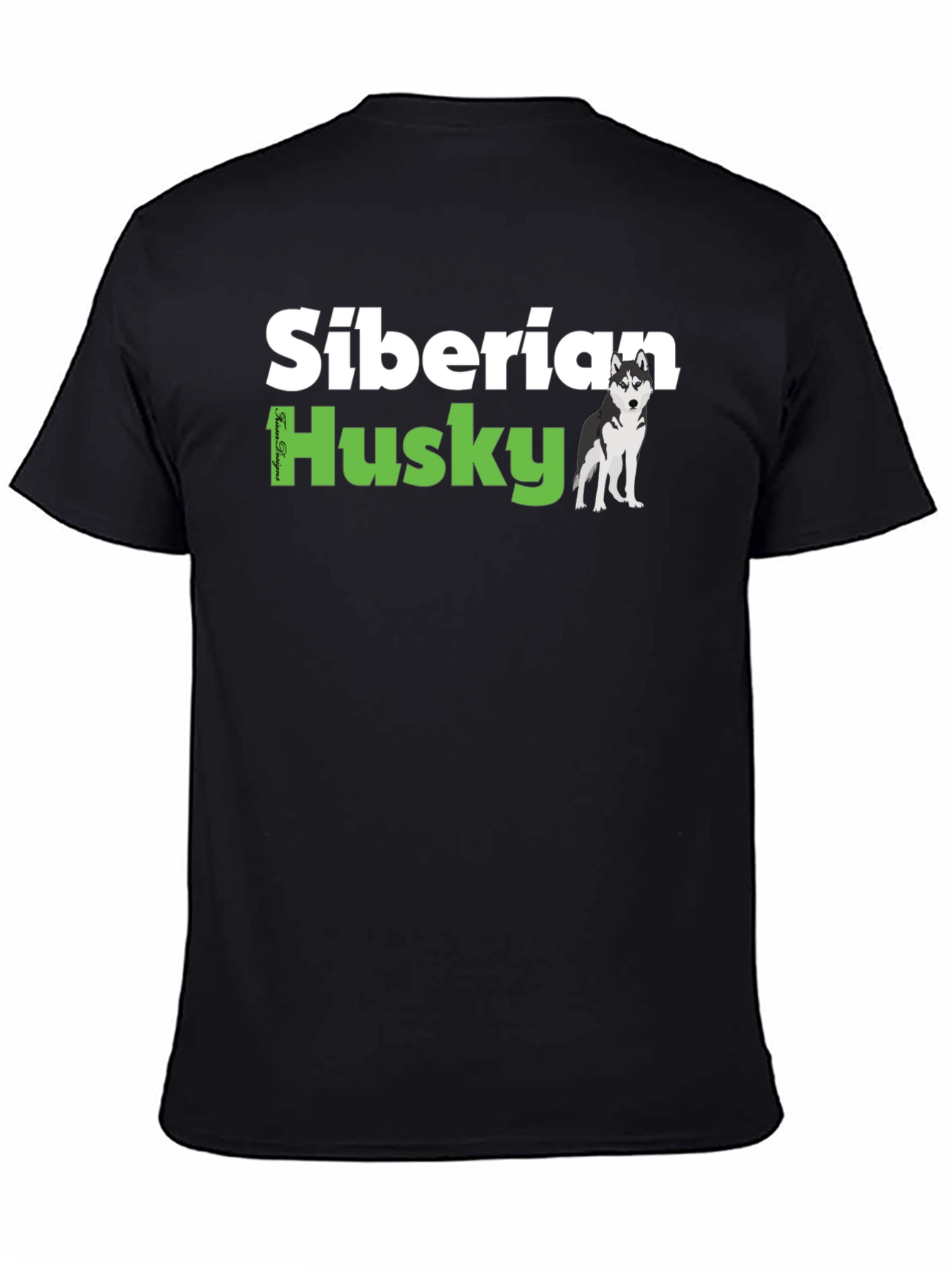 Siberian Husky Graphic Tee - Dog Lover T-Shirt