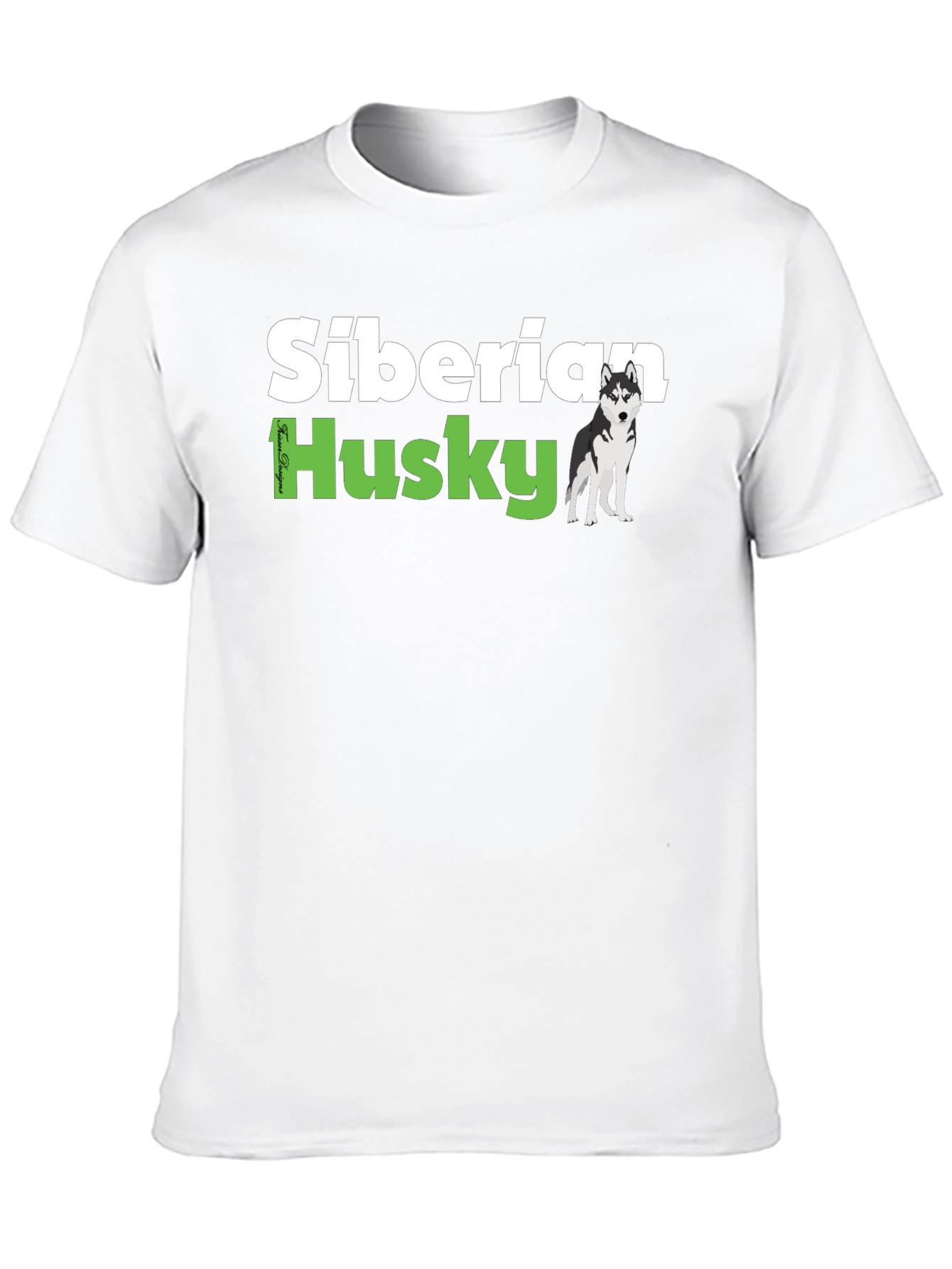 Siberian Husky Graphic Tee - Dog Lover T-Shirt