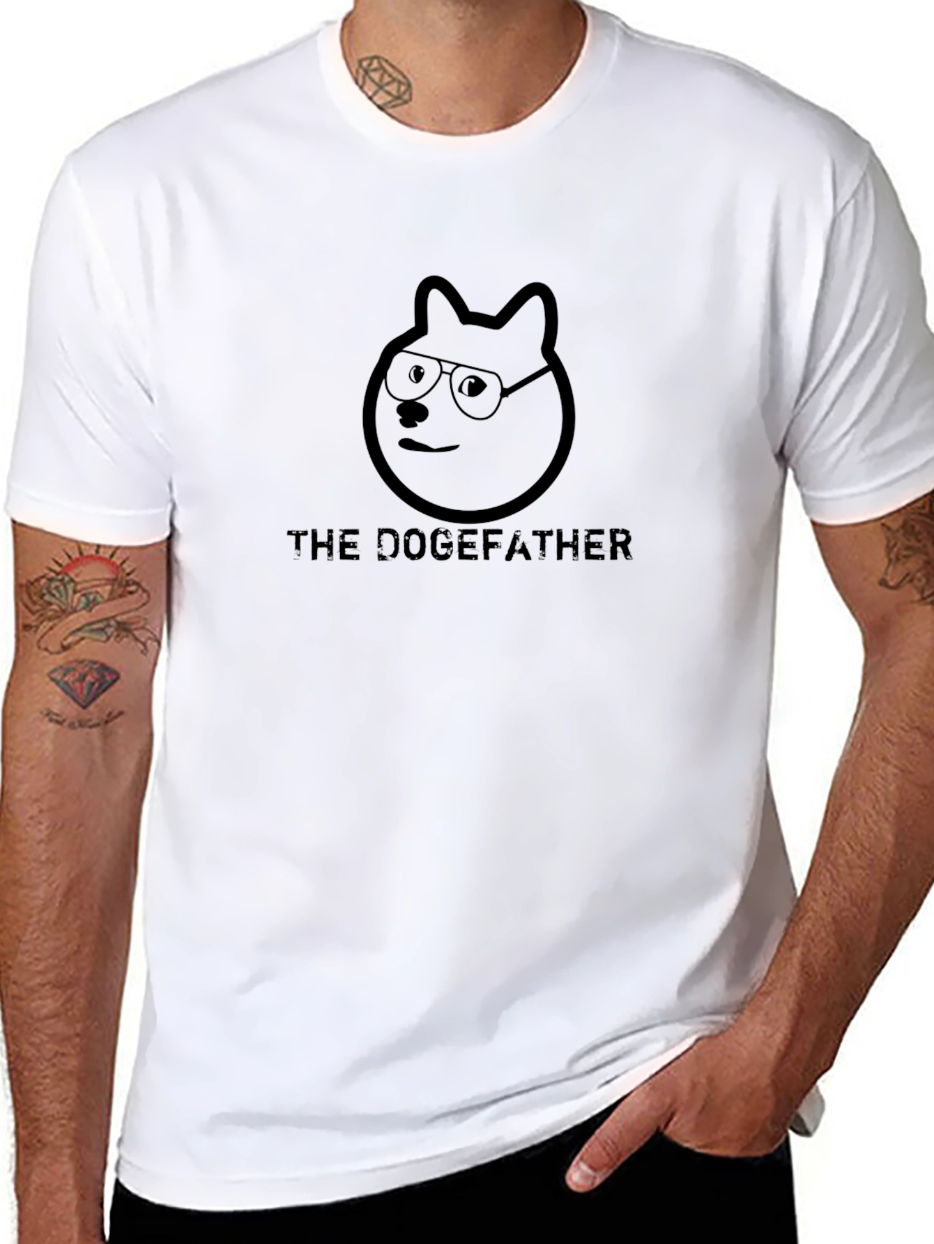 The Dogefather T-Shirt - Funny Meme Shirt
