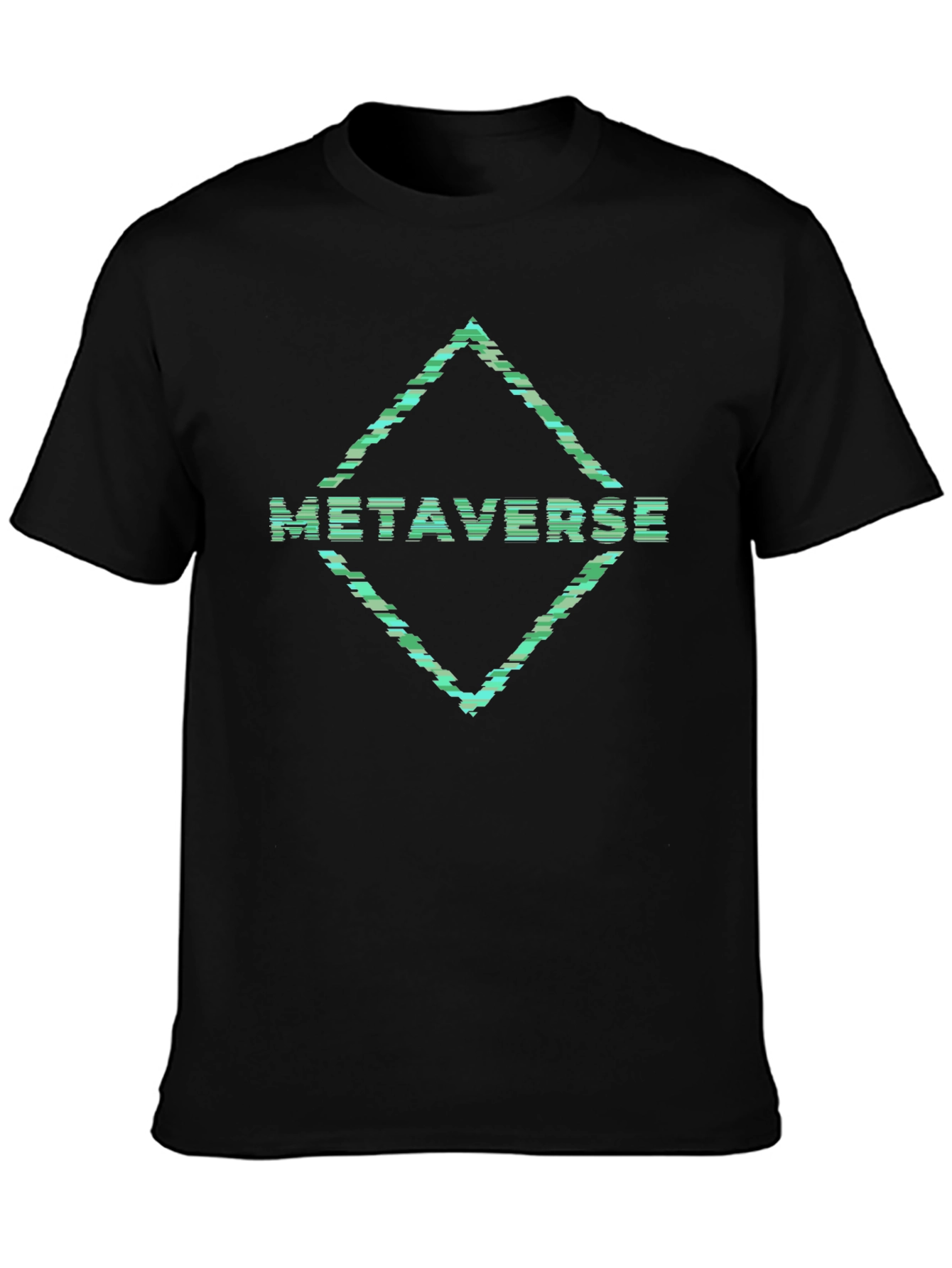 Metaverse Graphic Tee - Trendy Digital Fashion