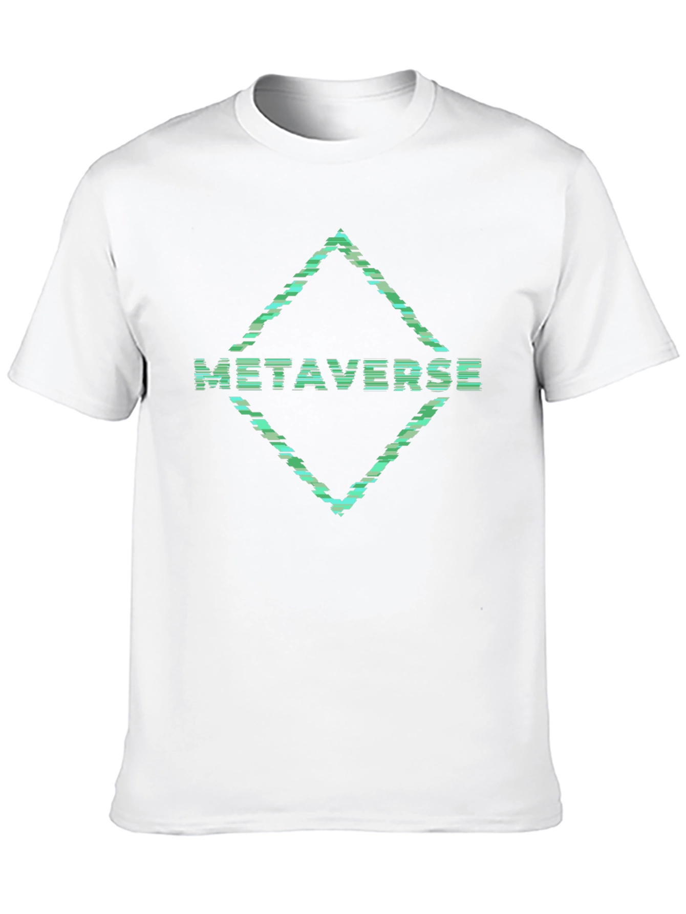 Metaverse Graphic Tee - Trendy Digital Fashion