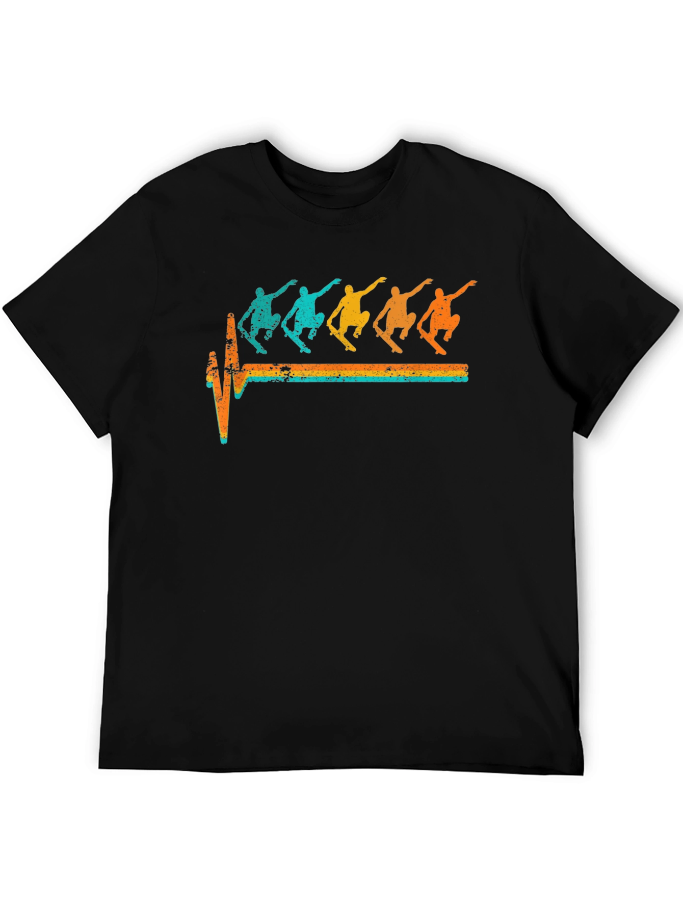 Skateboarding Heartbeat T-Shirt