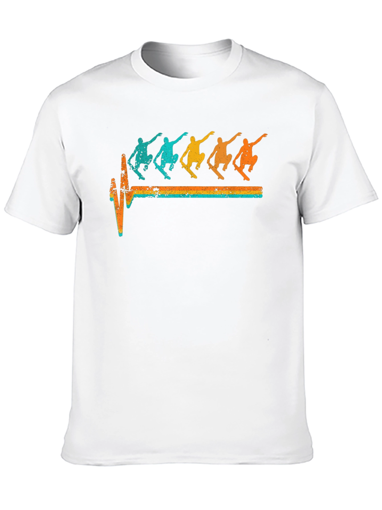 Skateboarding Heartbeat T-Shirt