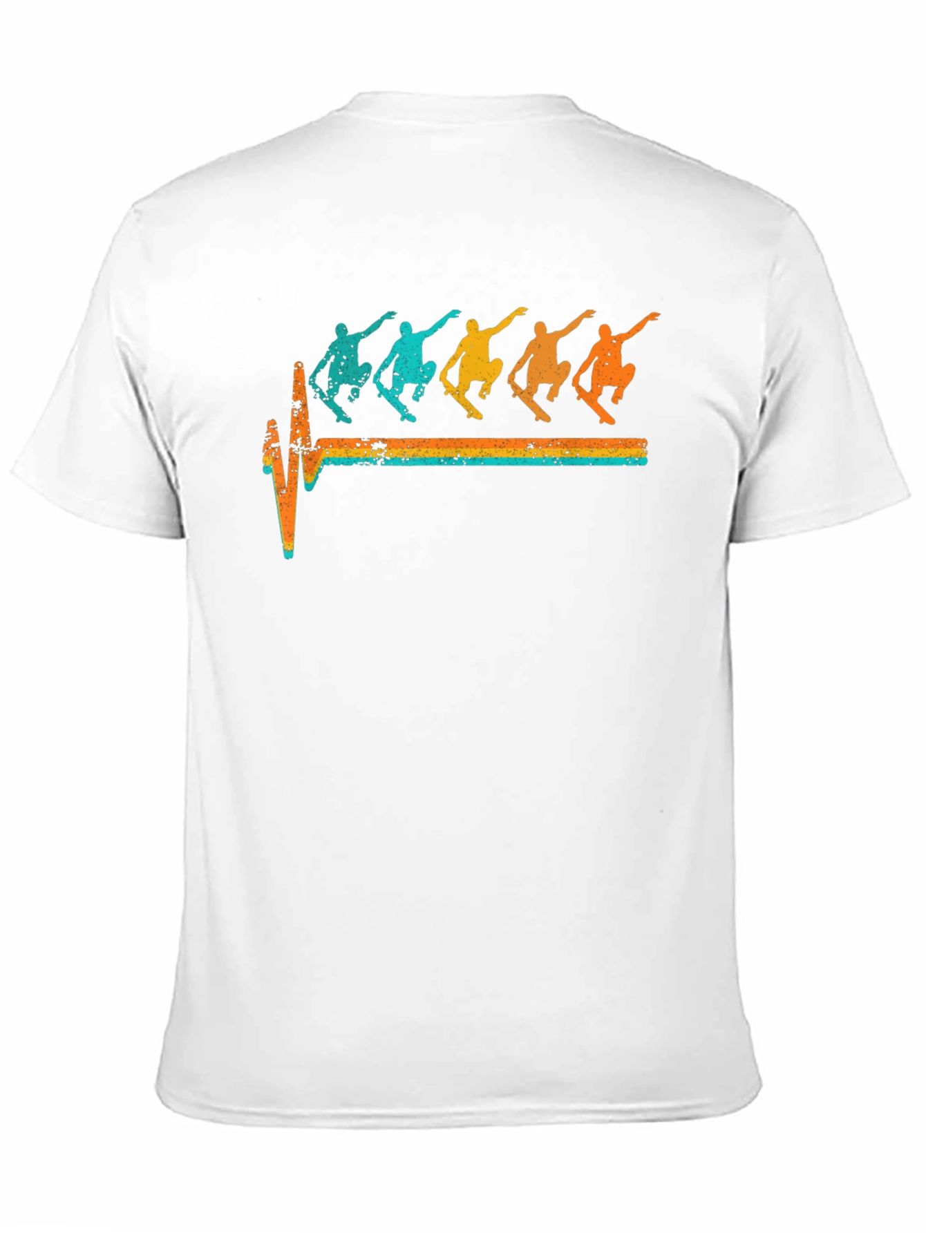 Skateboarding Heartbeat T-Shirt