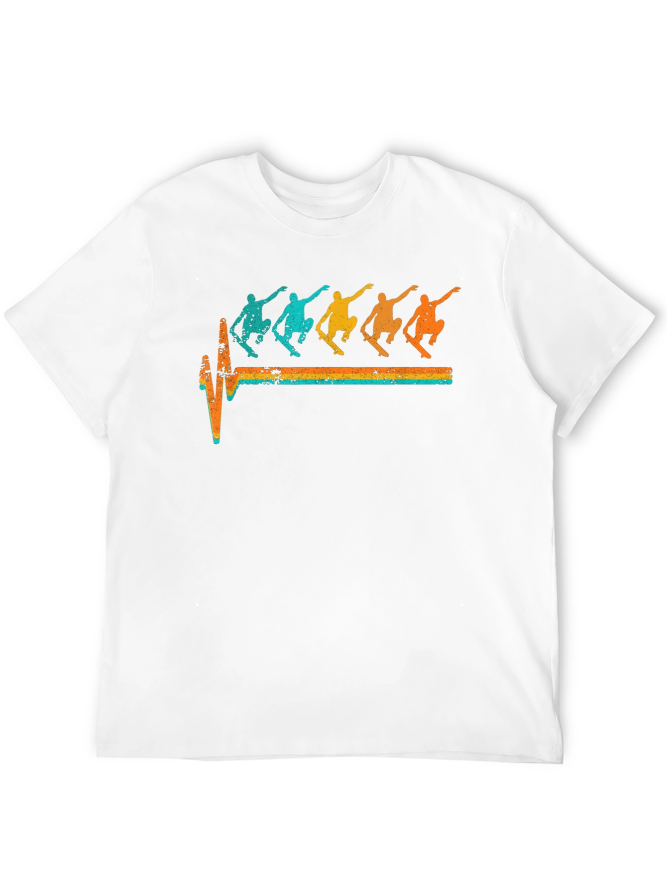 Skateboarding Heartbeat T-Shirt