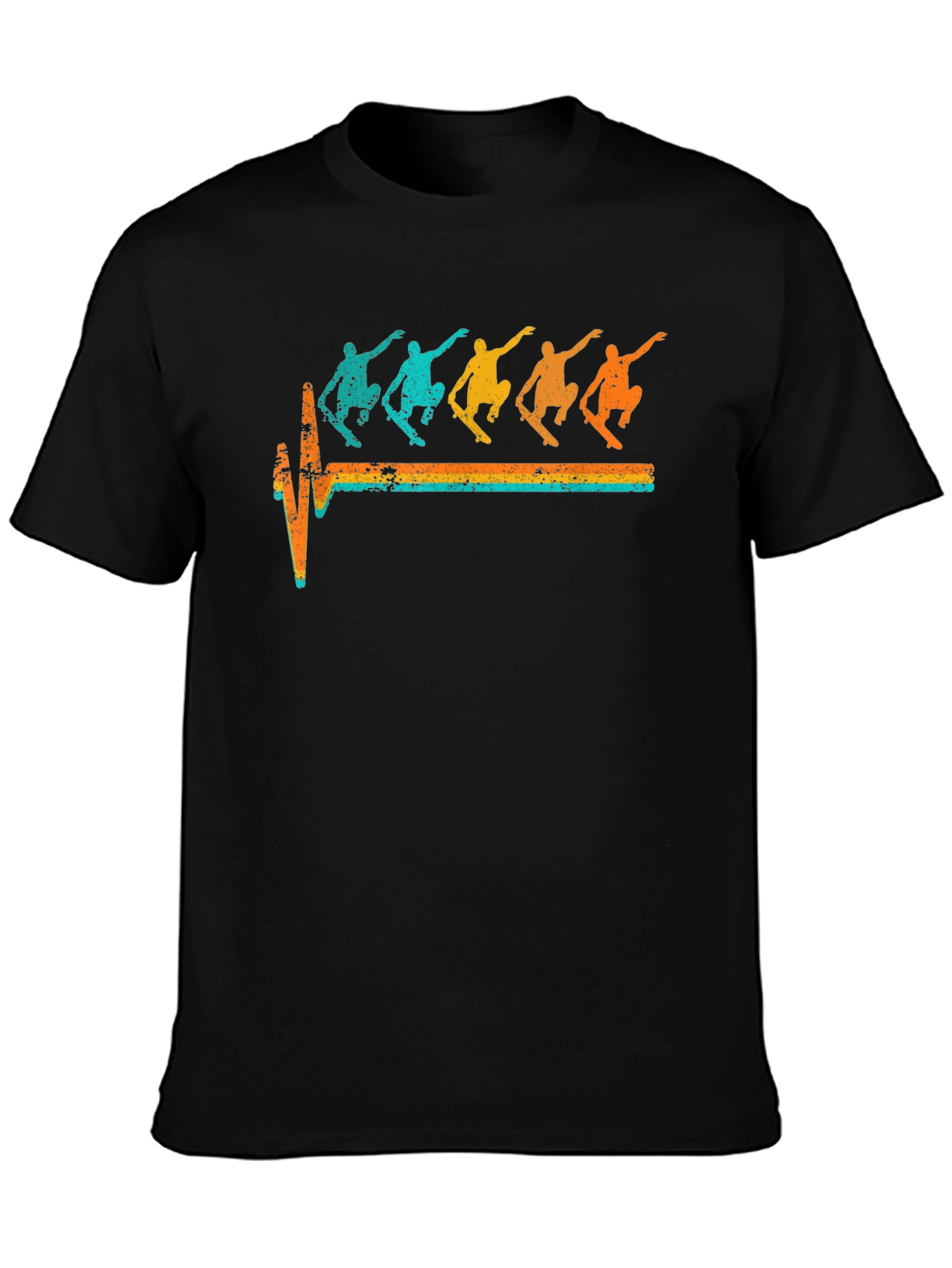 Skateboarding Heartbeat T-Shirt